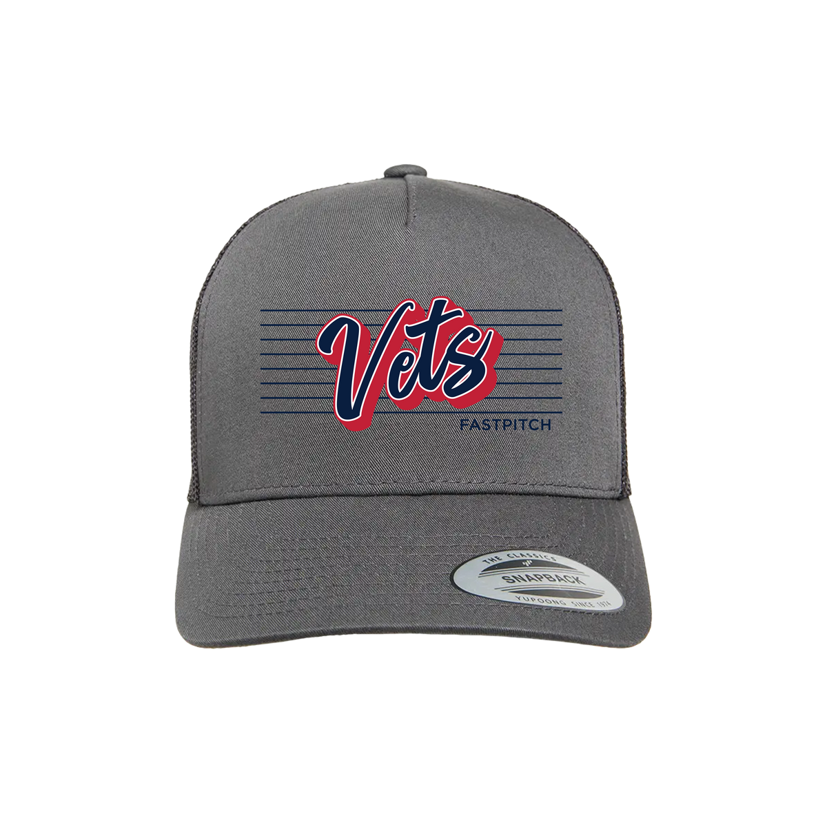 Cumberland Vets Fastpitch (Strohl) 2026- Hat 4 (Charcoal)