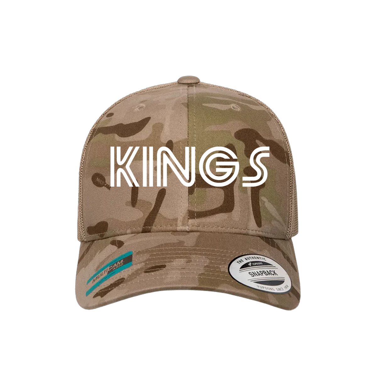 Turquoise Kings Baseball (Pitts)- Hat 4 (MultiCam)