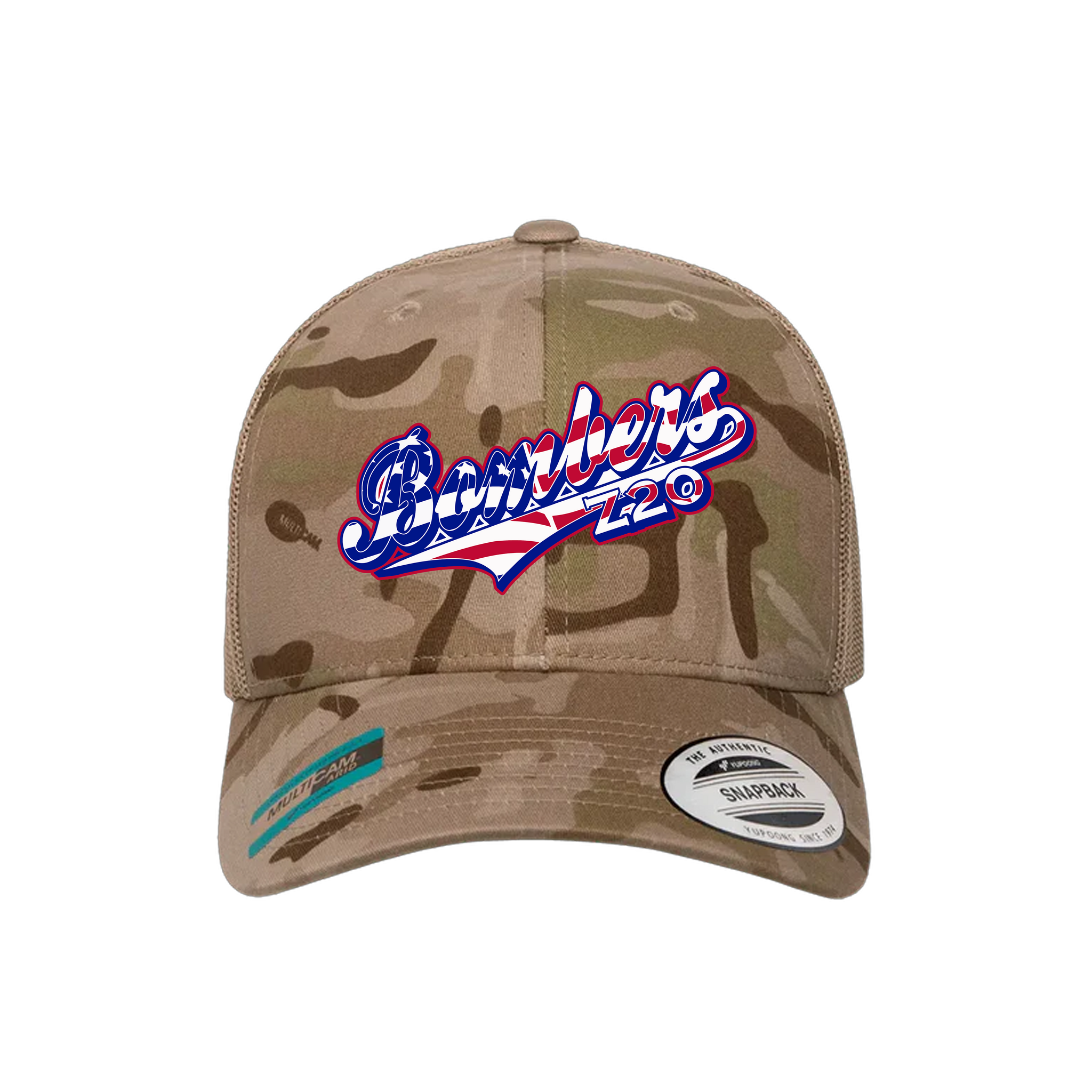 Z20 Bombers Fastpitch (Caby) 2026- Hat 4 (MultiCam)