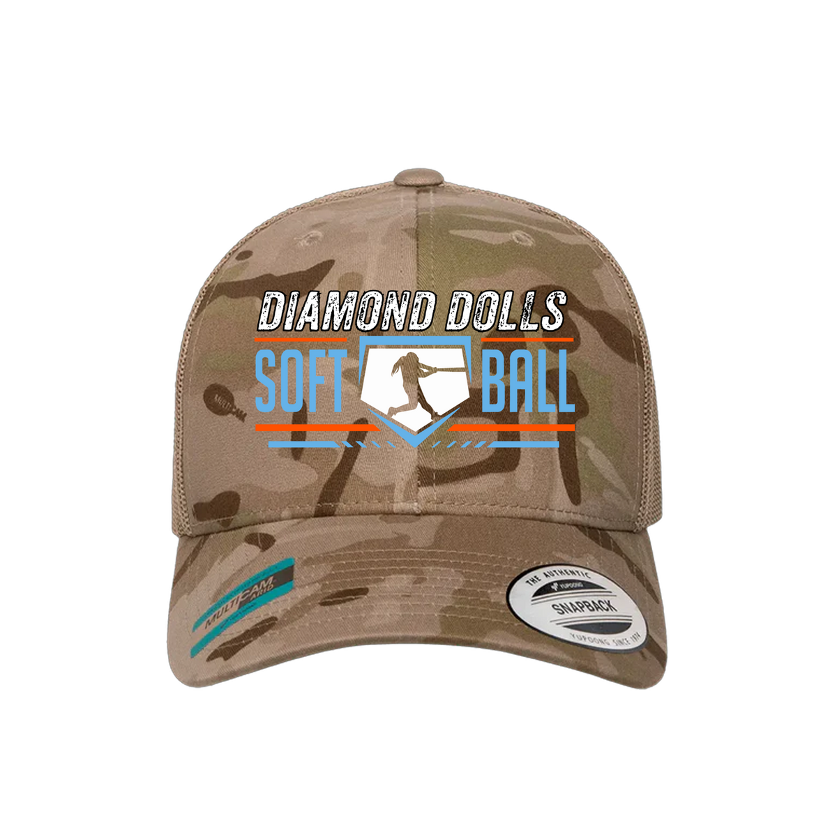 Diamond Dolls (Ozment) Fastpitch- Hat 4 (MultiCam)