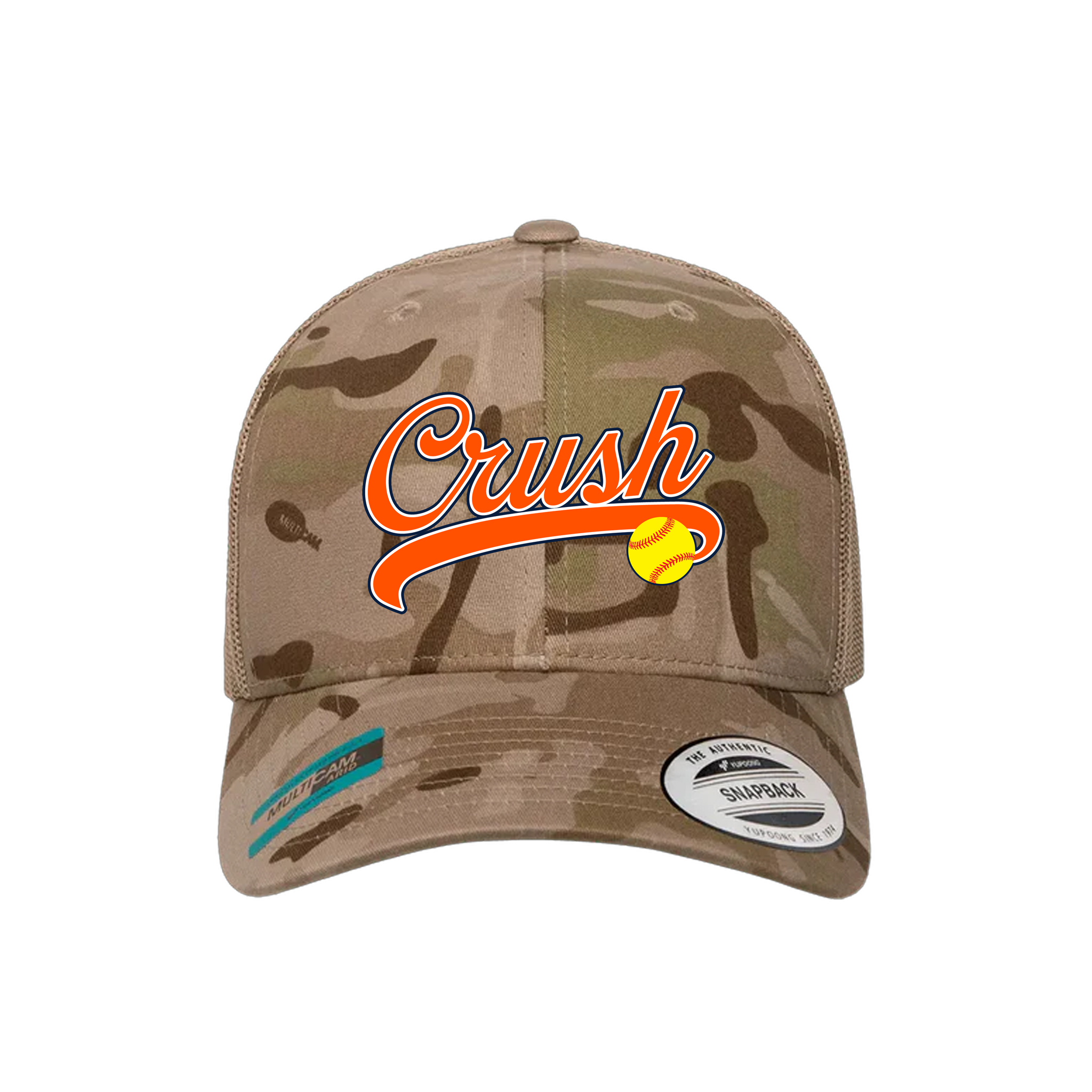 Carterville Crush (Wheaton) Fastpitch- Hat 4 (MultiCam)