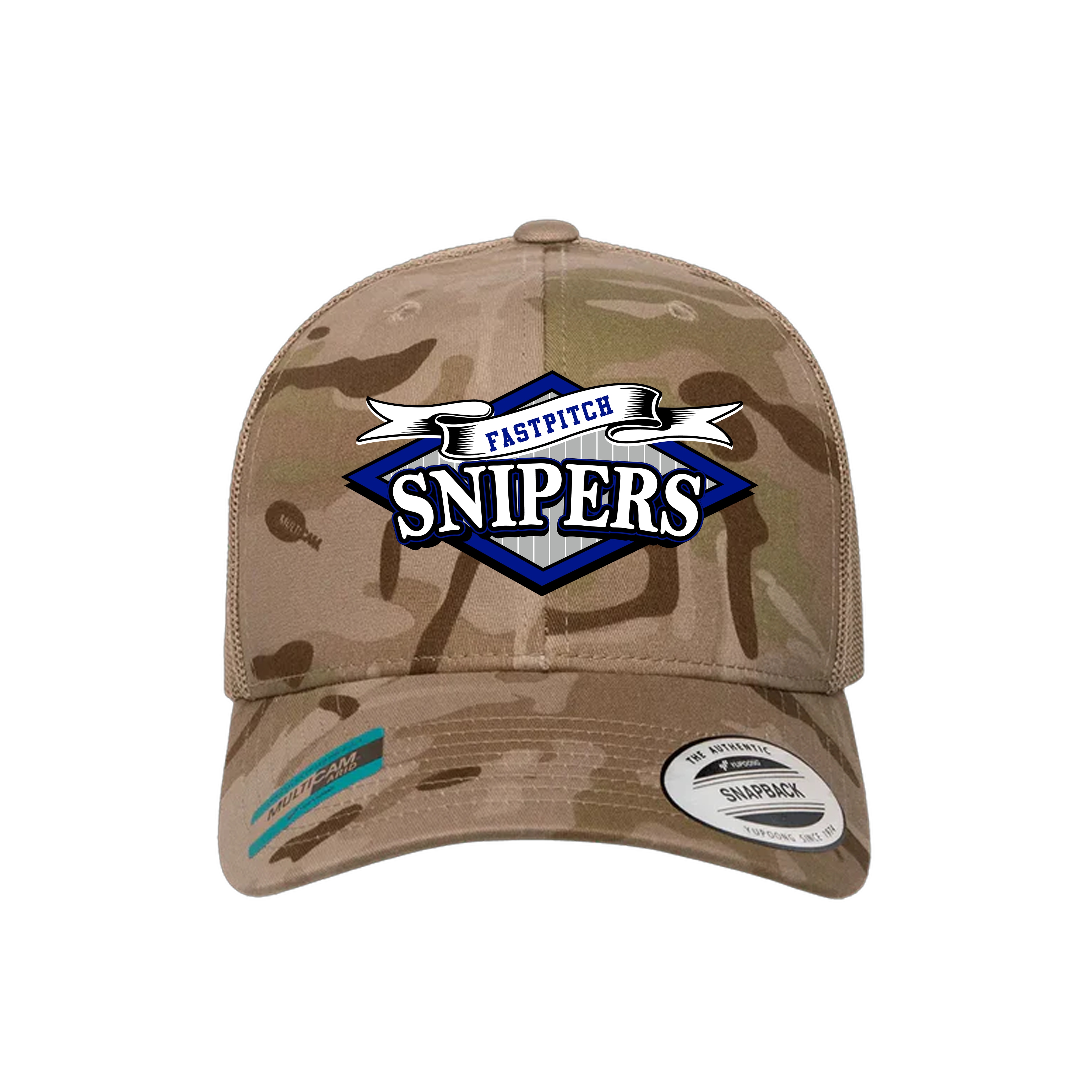 Snipers Fastpitch (Nett) 2026- Hat 4 (MultiCam)