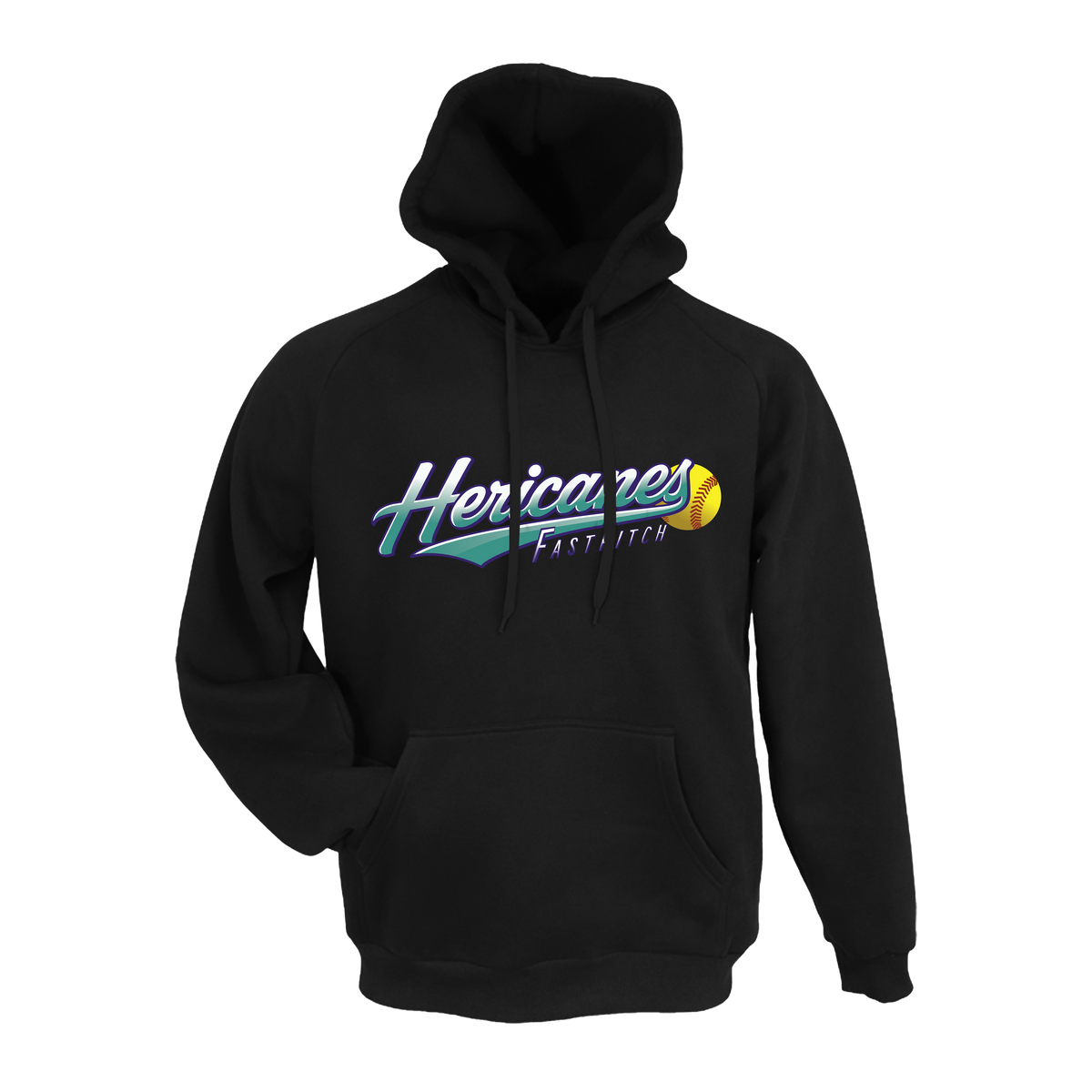Hericanes Fastpitch (Stephens)- Hoodie 1 (Black)