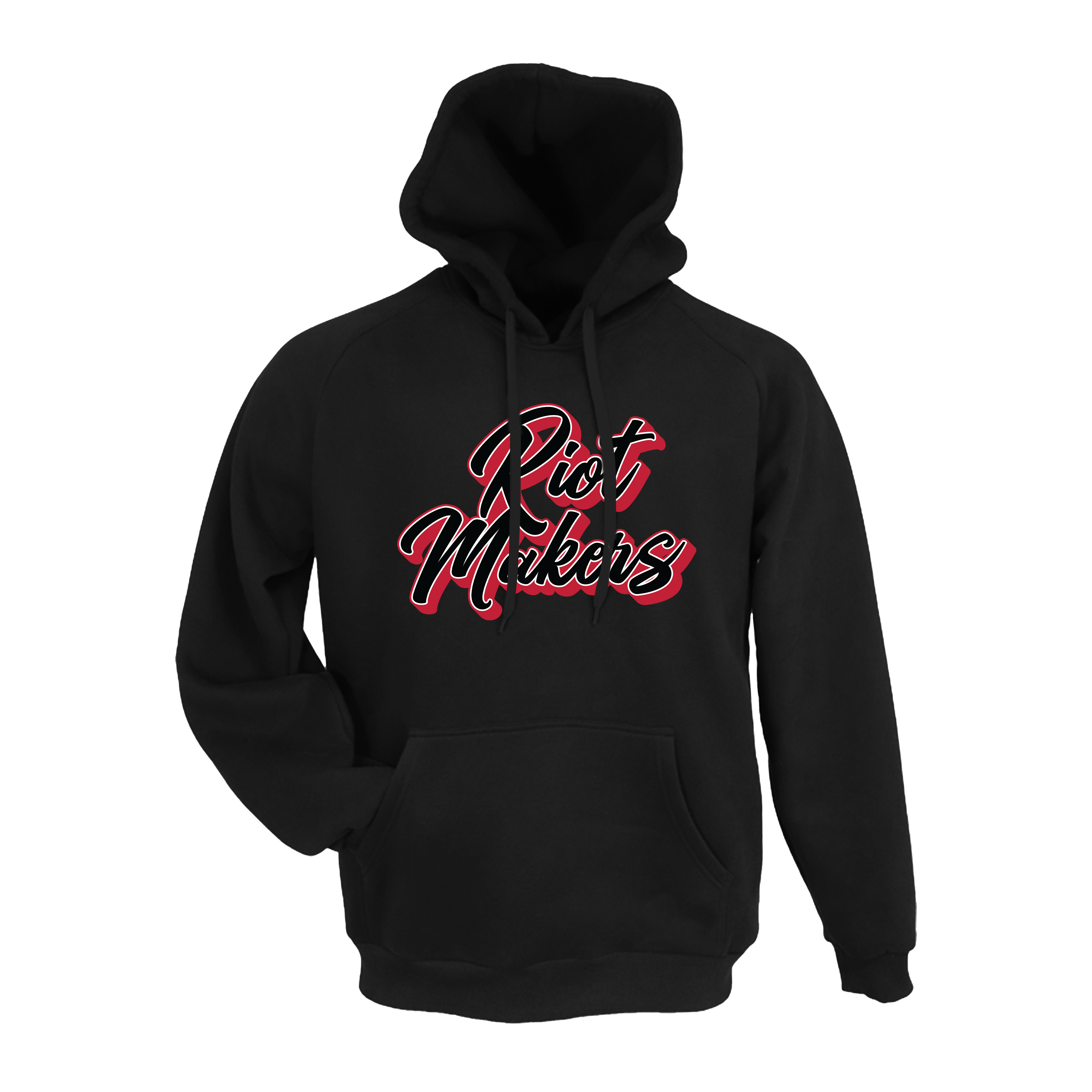 RIOT MAKERS (Tyson) Fastpitch- Hoodie 1 (Black)