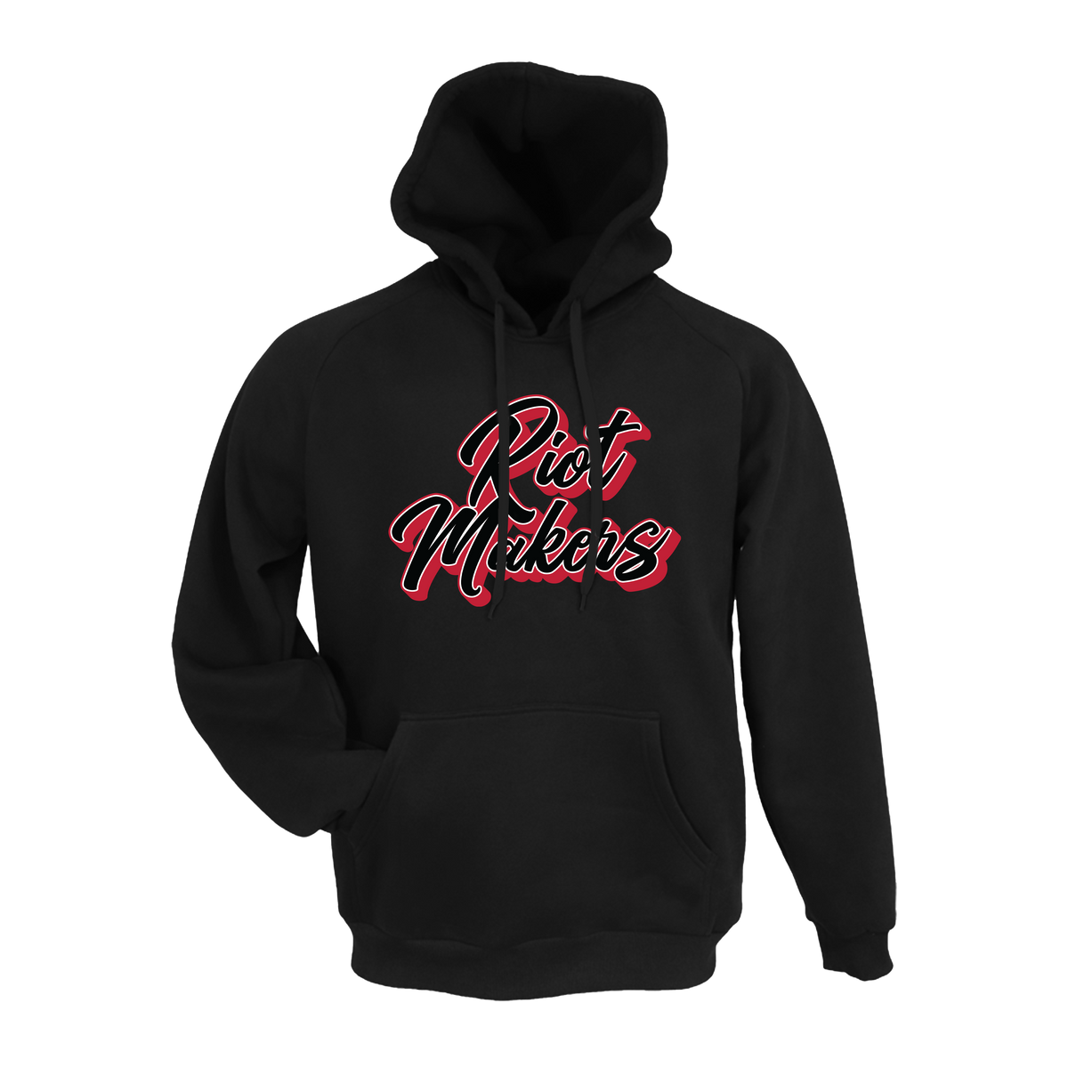 RIOT MAKERS (Tyson) Fastpitch- Hoodie 1 (Black)