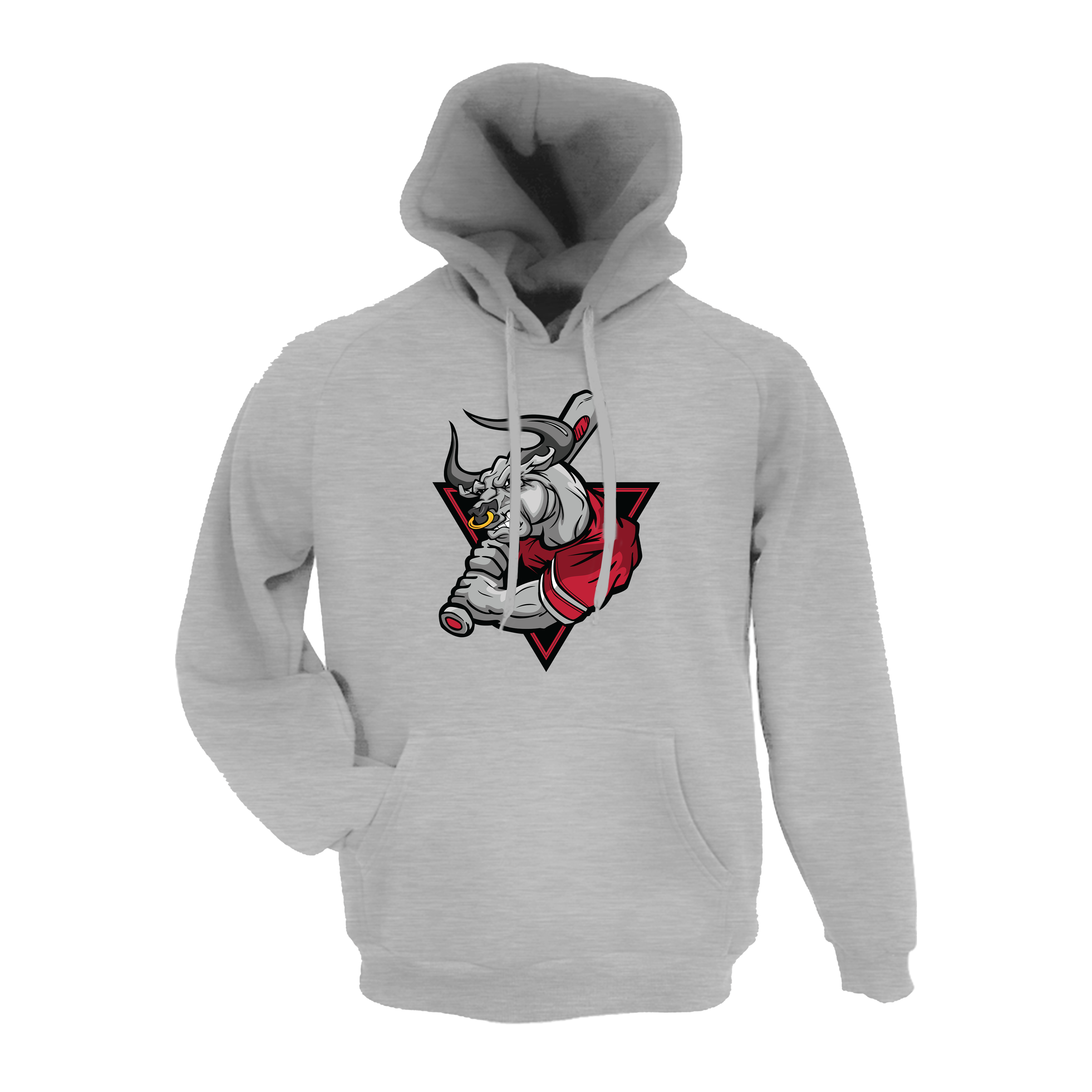LSL Bulls- Hoodie 1 (Grey)