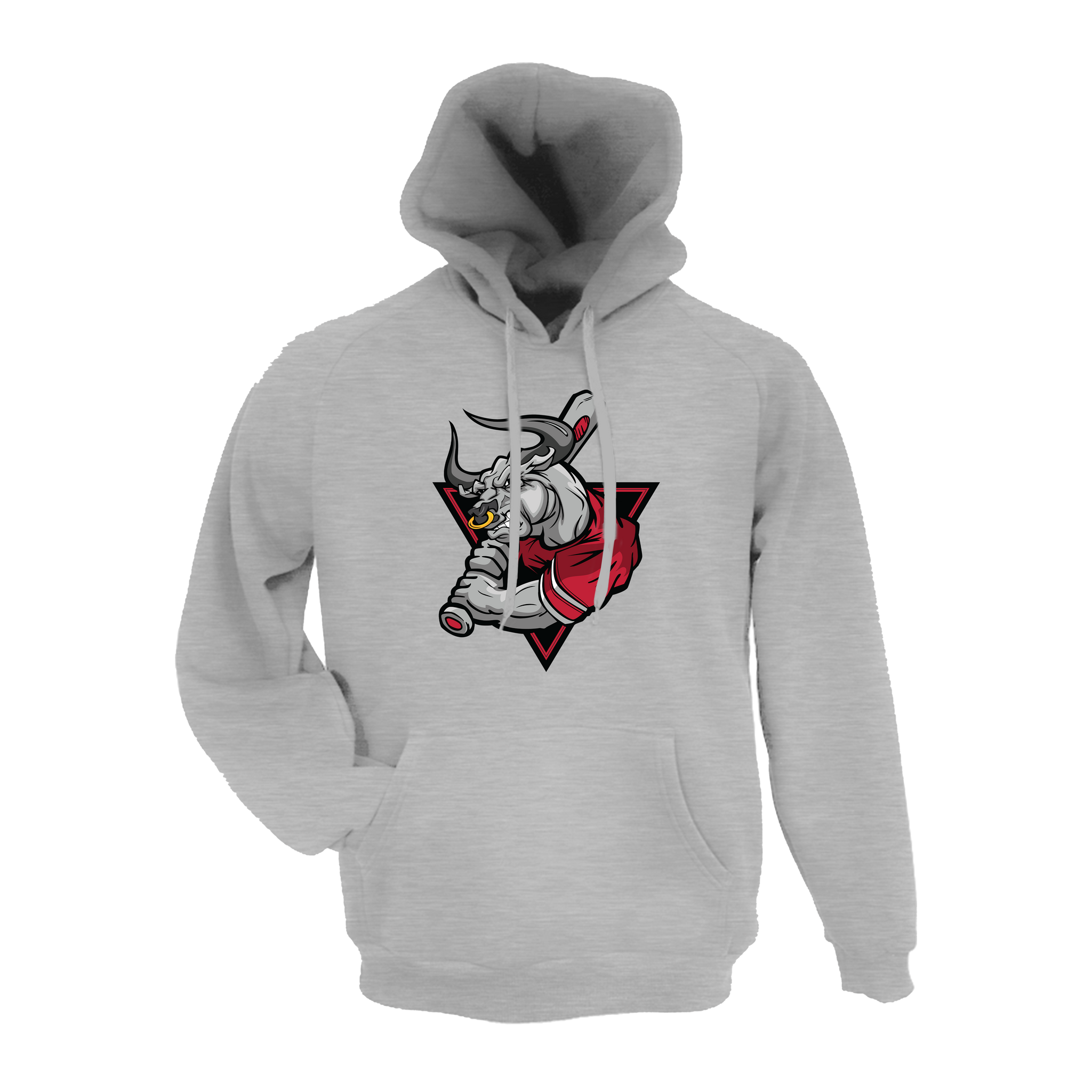 LSL Bulls- Hoodie 1 (Grey)