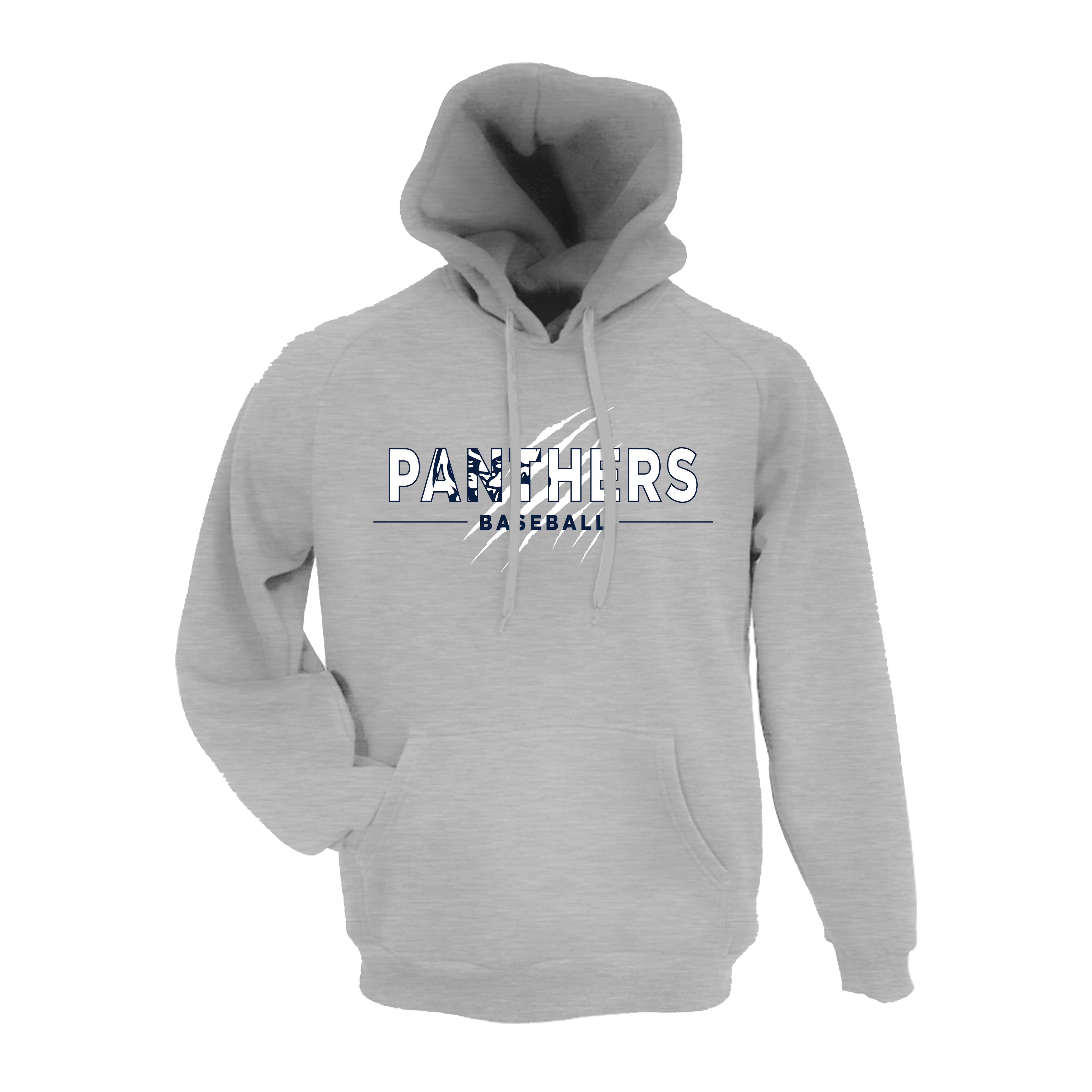 Panthers Baseball (Bowman)- Hoodie 1 (Grey)