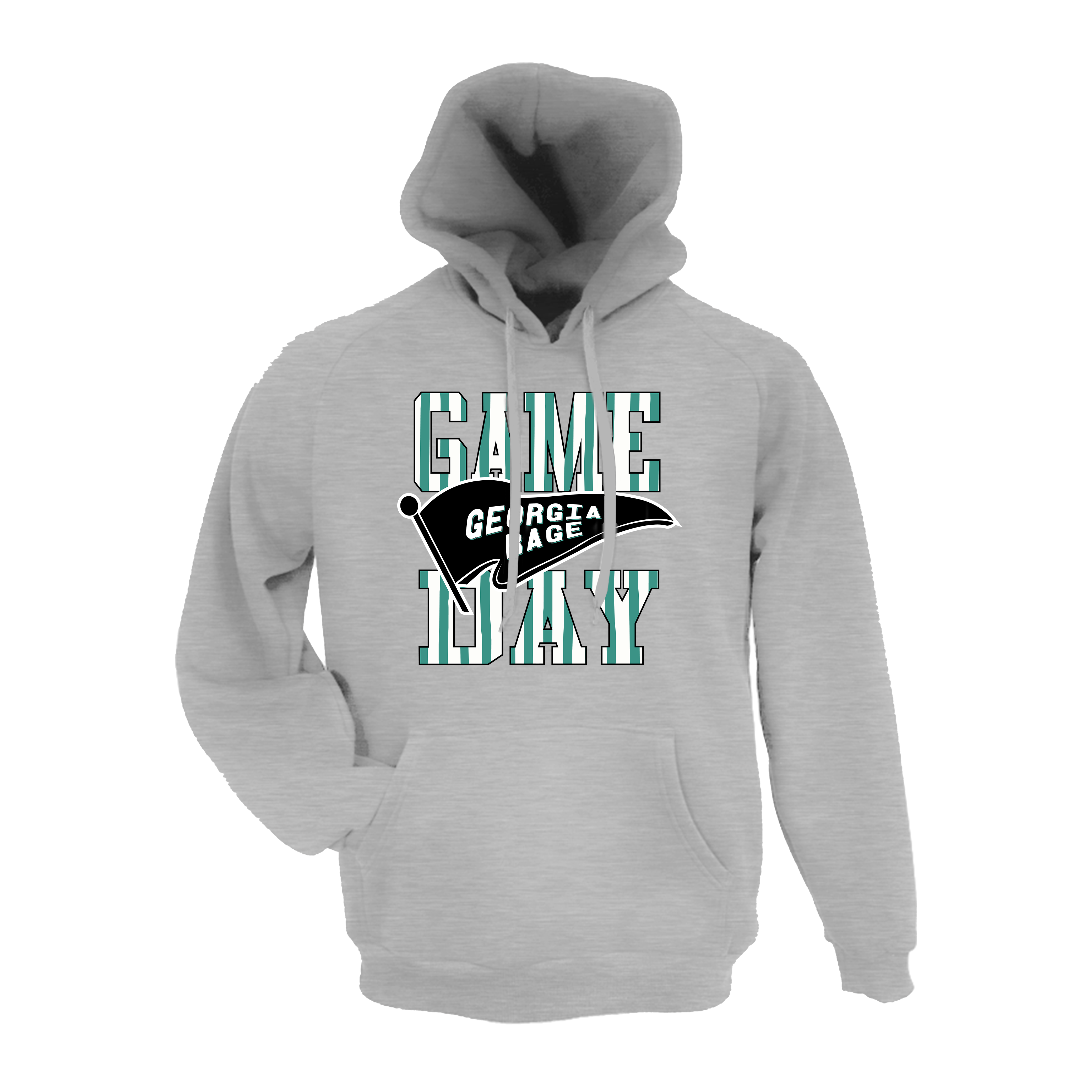 Georgia Rage Fastpitch (Sheffield/Phelps)- Hoodie 1 (Grey)