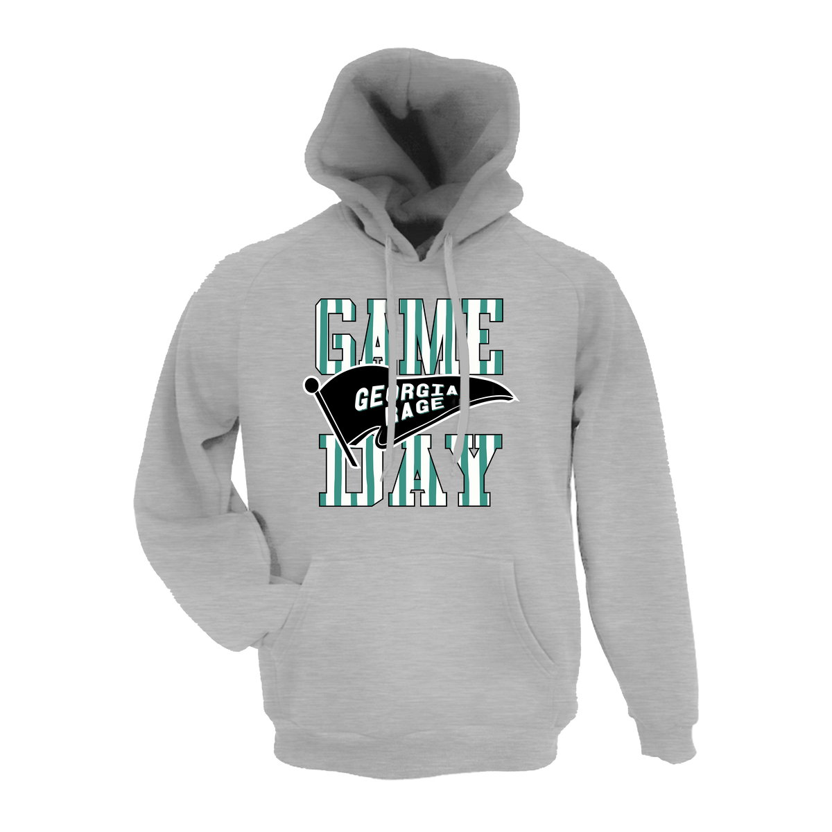 Georgia Rage Fastpitch (Sheffield/Phelps)- Hoodie 1 (Grey)