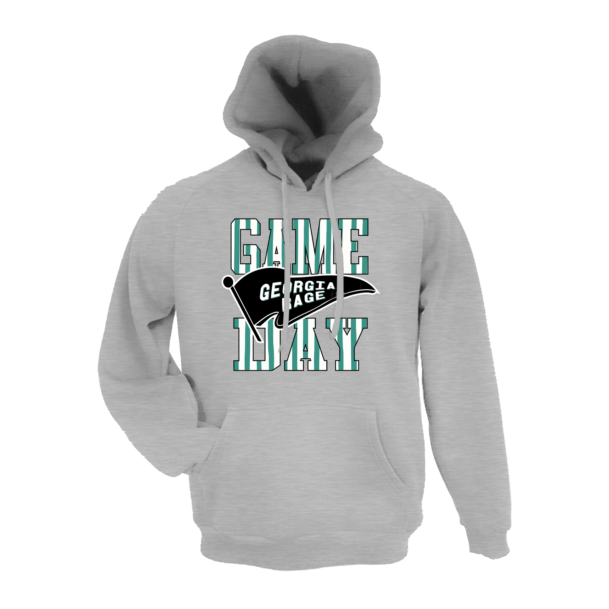 Georgia Rage Fastpitch (Sheffield/Phelps)- Hoodie 1 (Grey)