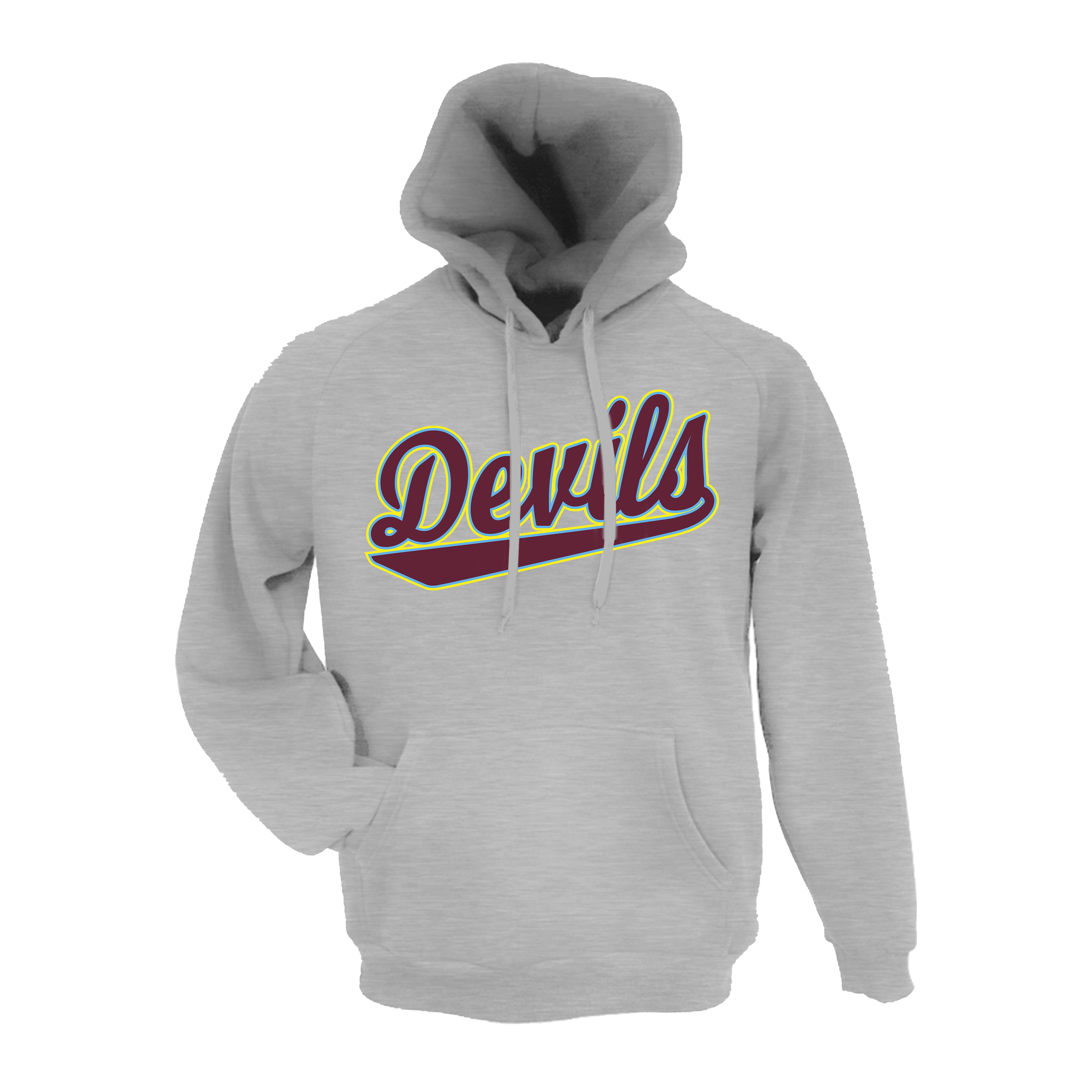 New Orleans Sun Devils Baseball (Ledet) 2026- Hoodie 1 (Grey)