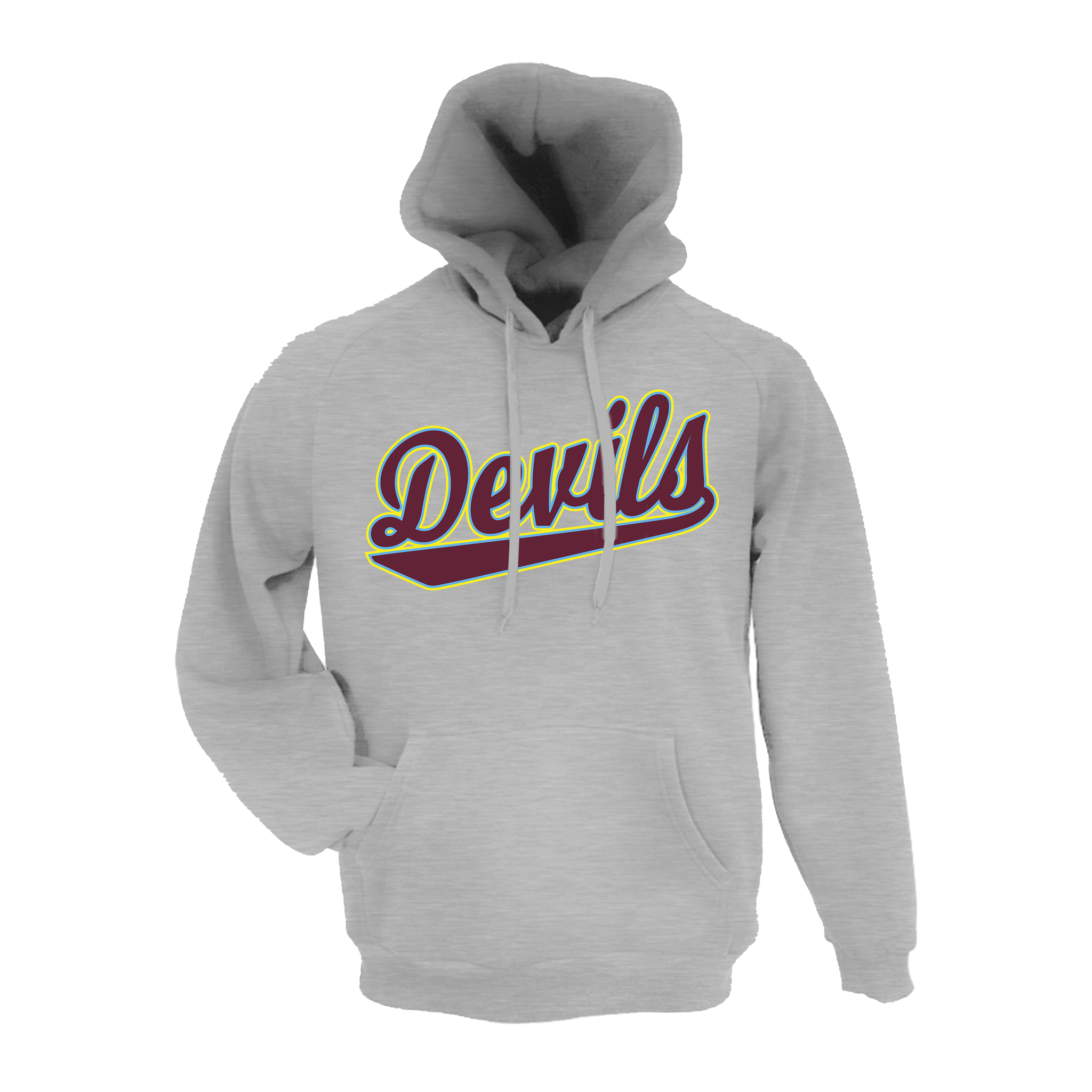 New Orleans Sun Devils Baseball (Ledet) 2026- Hoodie 1 (Grey)