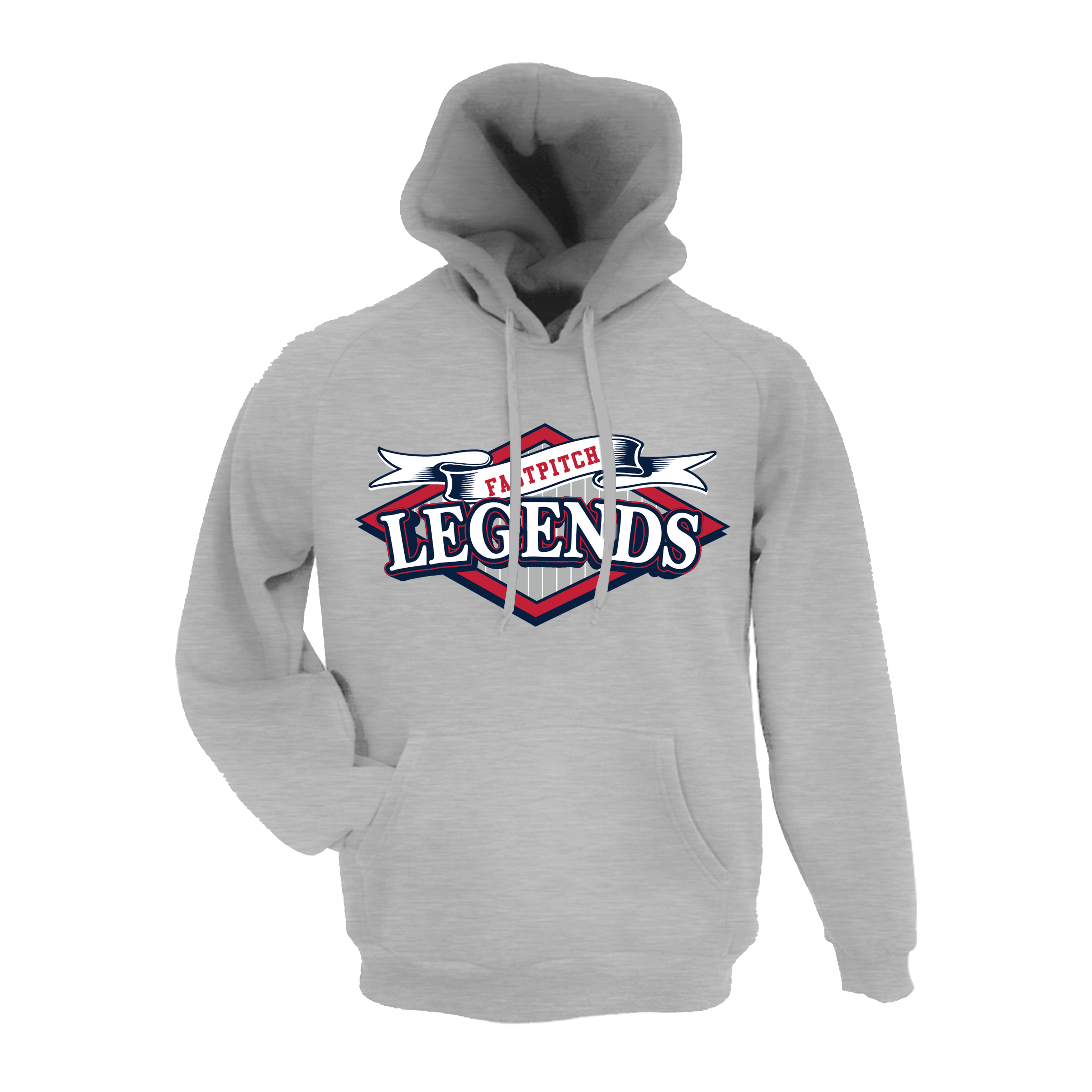Legends (Imburgia) Fastpitch- Hoodie 1 (Grey)