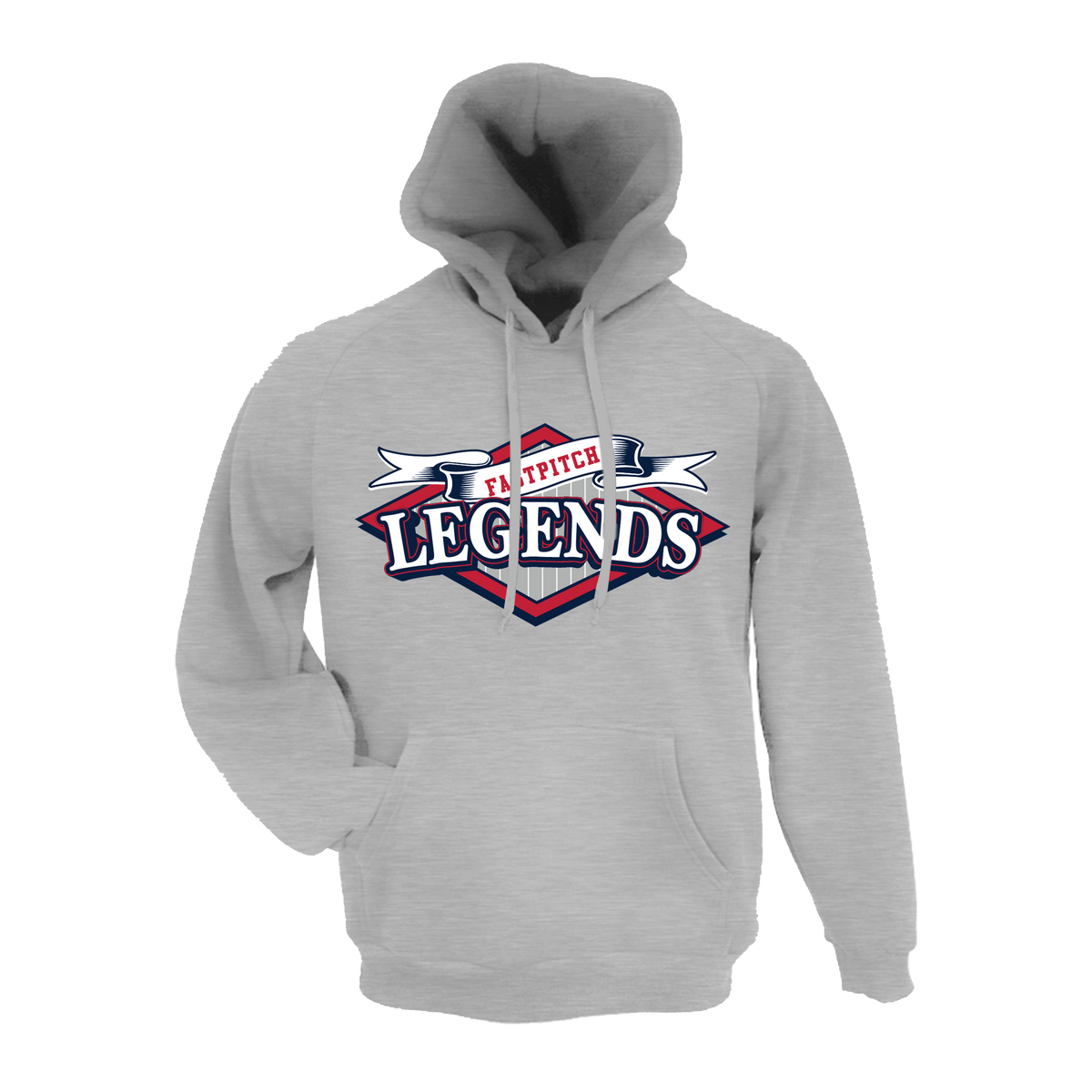 Legends (Imburgia) Fastpitch- Hoodie 1 (Grey)