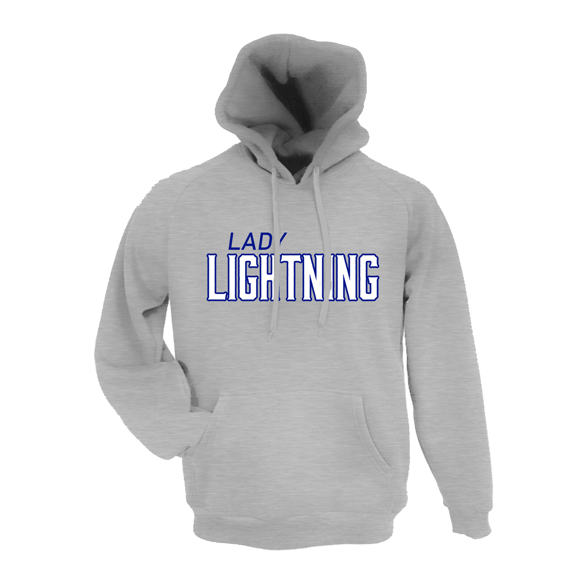 Lady Lightning Fastpitch (Vernon)- Hoodie 1 (Grey)
