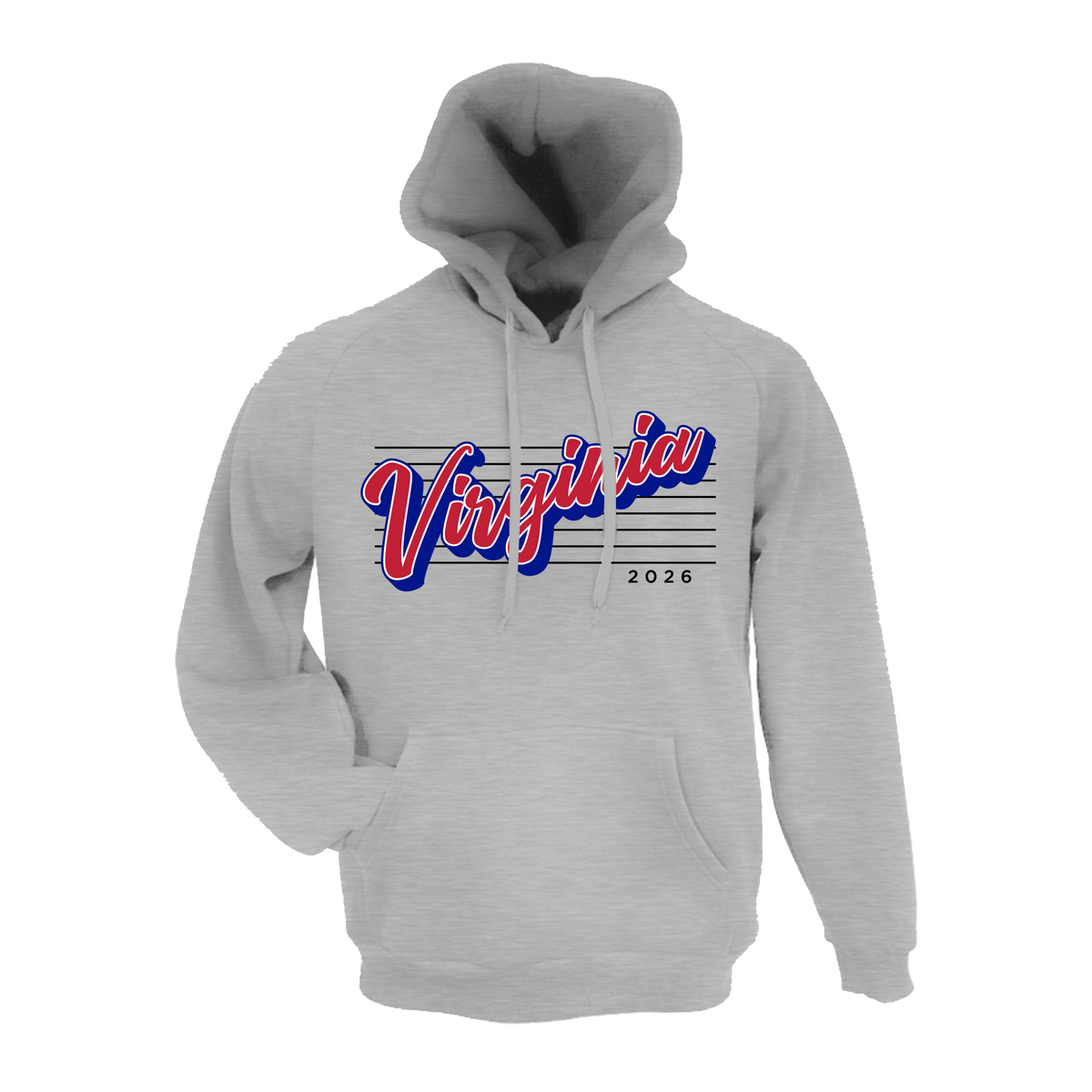 Virginia (Tyree) 2026- Hoodie 1 (Grey)