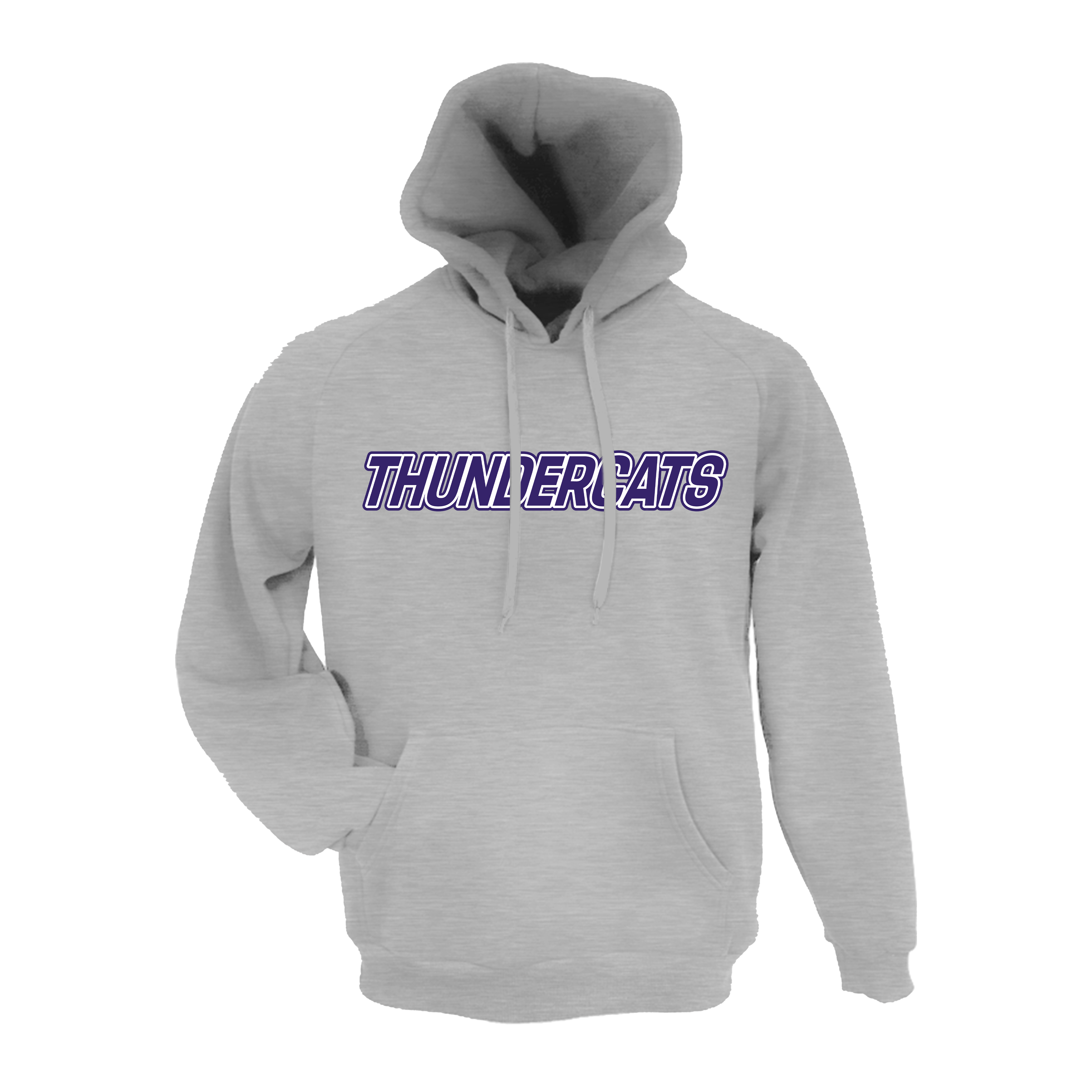 Thundercats Diamond Sports Fastpitch (Garrison)- Hoodie 1 (Grey)