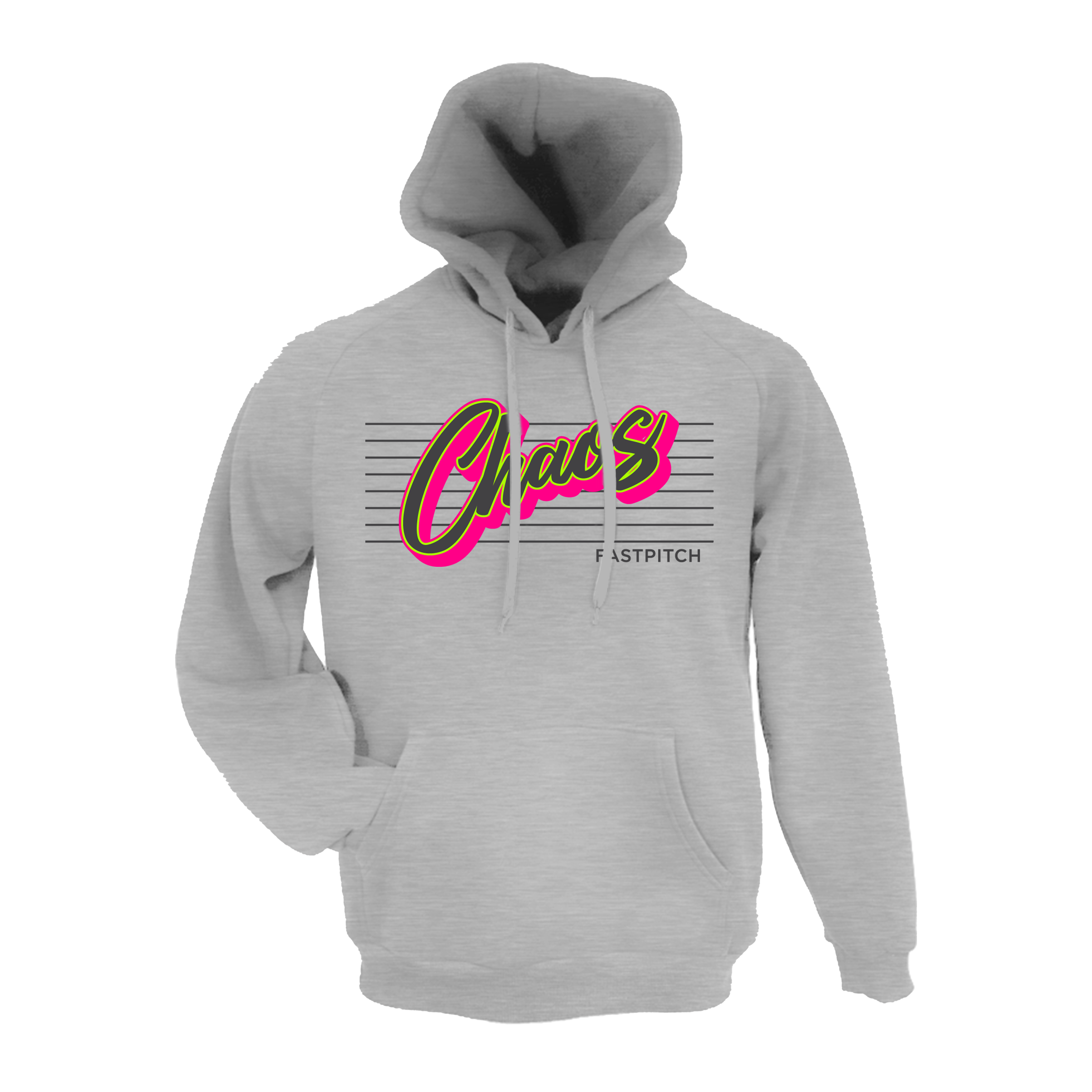 Chaos Fastpitch (Taylor) 2026- Hoodie 1 (Grey)