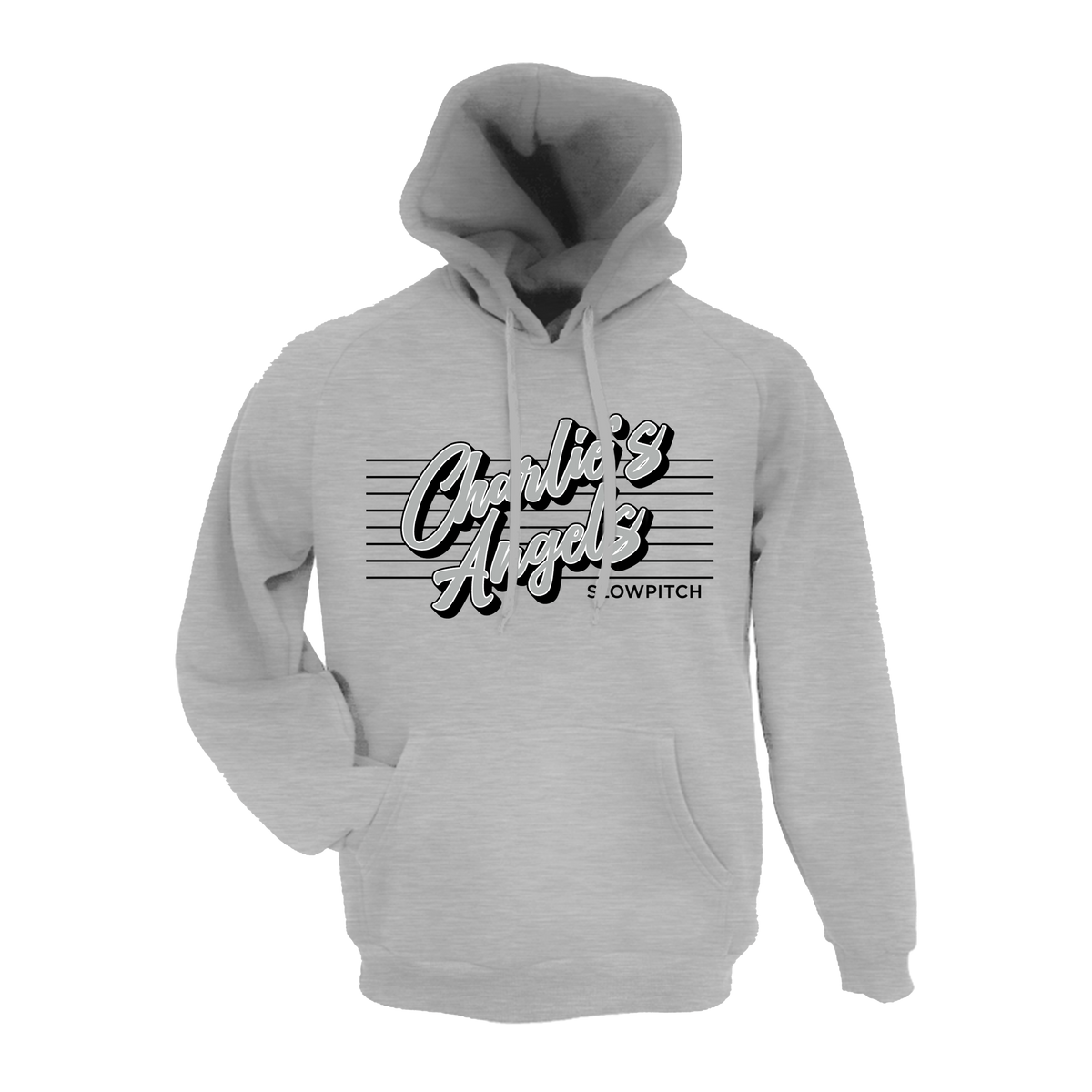 Charlie's Angels (Arnold) Slowpitch- Hoodie 1 (Grey)
