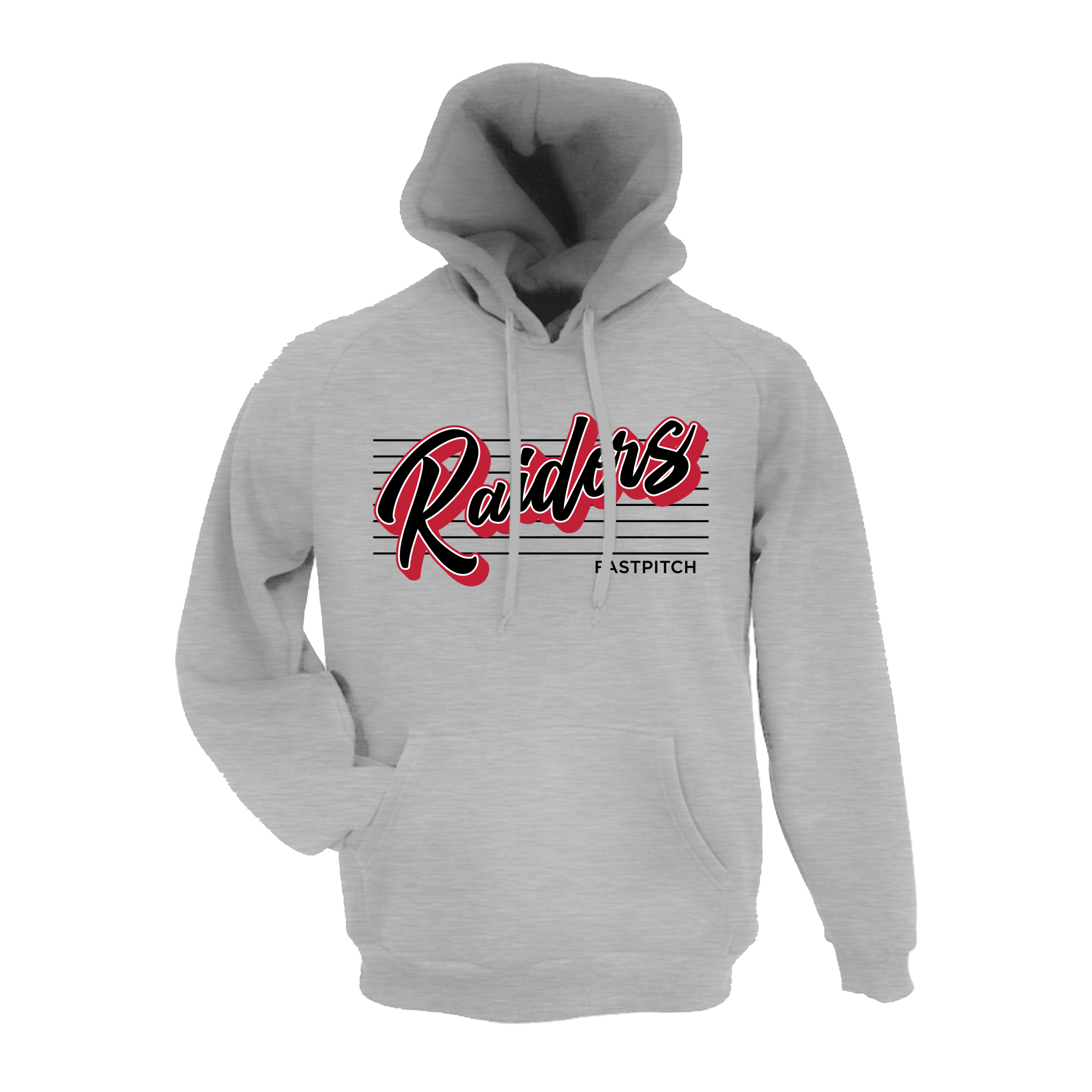 Red Raiders (Izral)- Hoodie 1 (Grey)