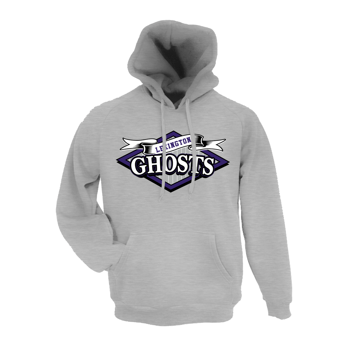 Lexington Ghosts Fastpitch (Gilbert) 2026- Hoodie 1 (Grey)