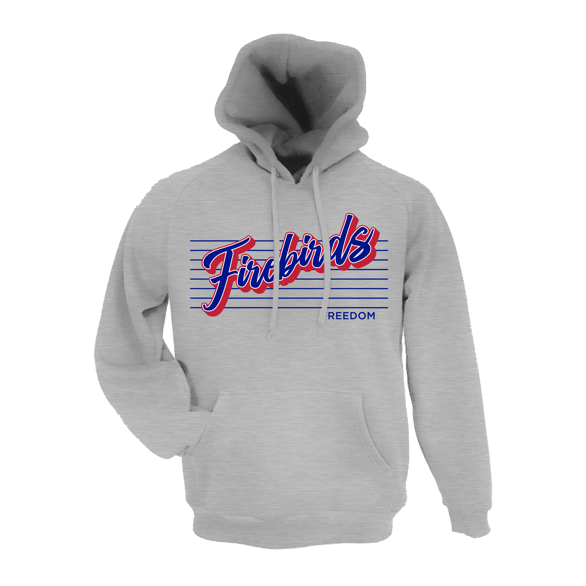 Freedom Firebirds (Housman)- Hoodie 1 (Grey)