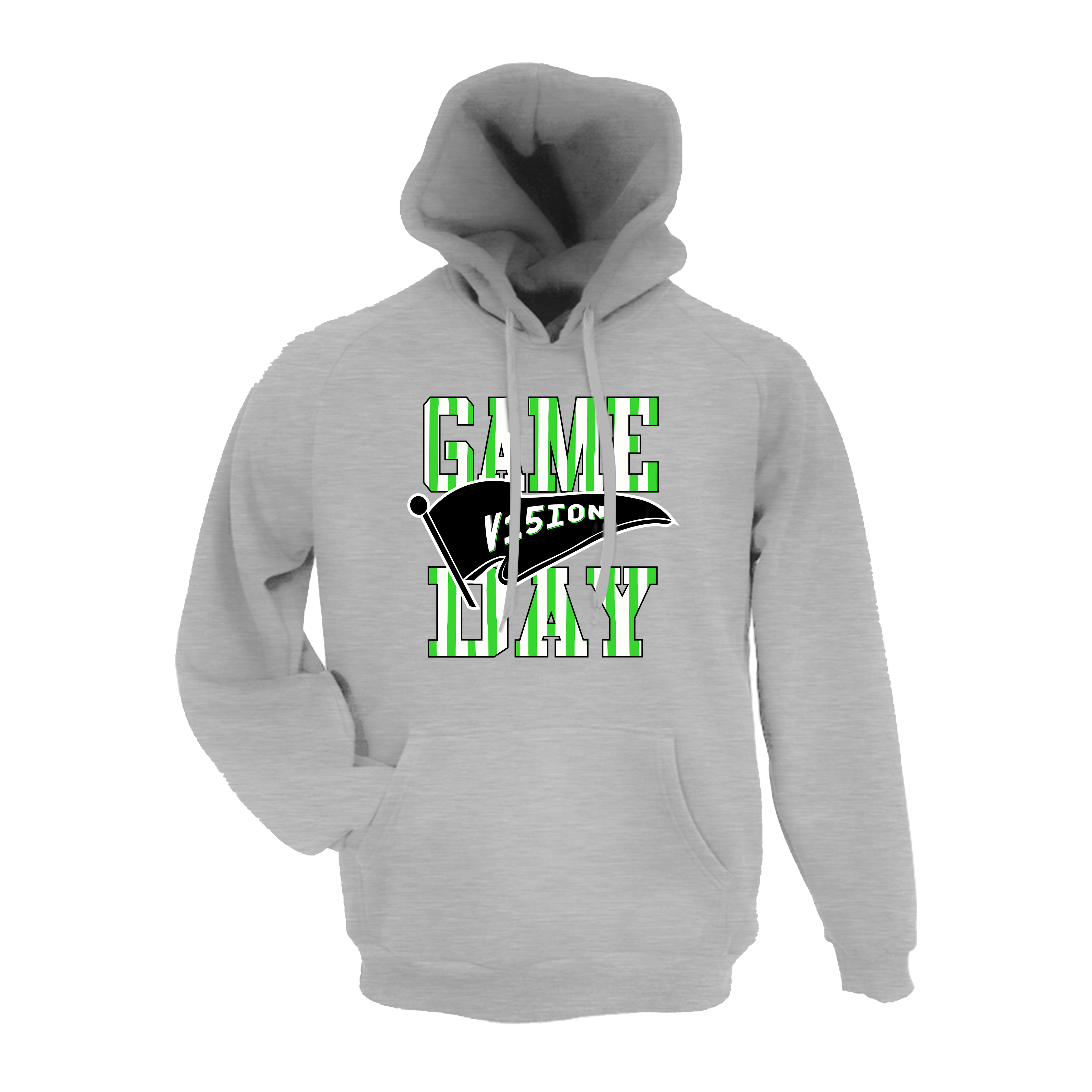 V15ION Fastpitch (Allen)- Hoodie 1 (Grey)