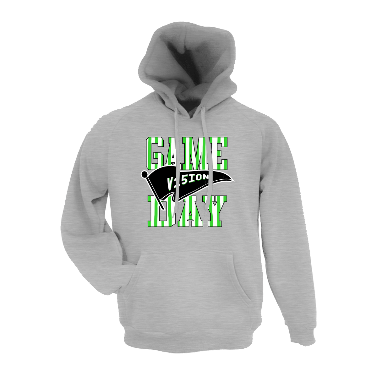 V15ION Fastpitch (Allen)- Hoodie 1 (Grey)