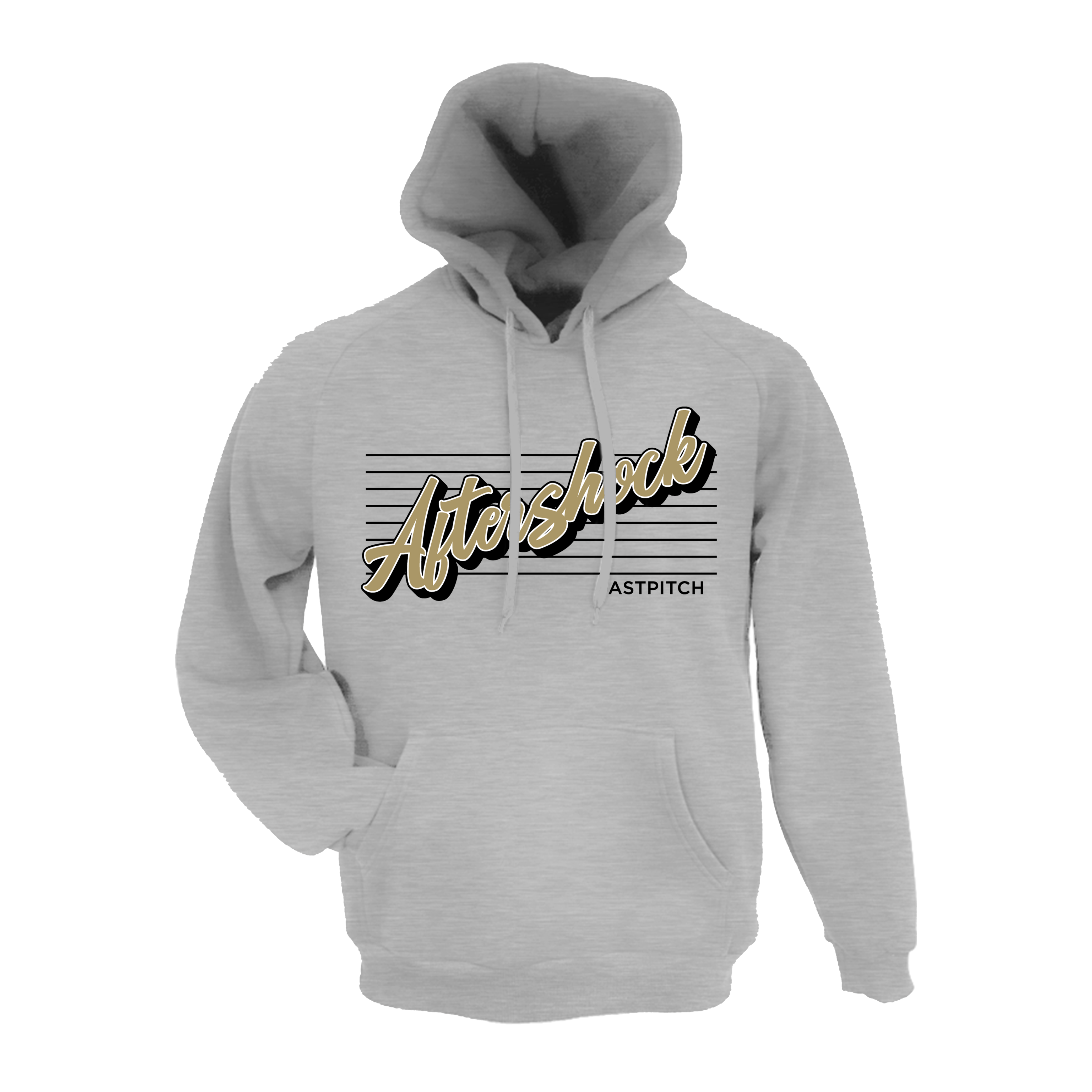 Aftershock Fastpitch (Wiggins)- Hoodie 1 (Grey)