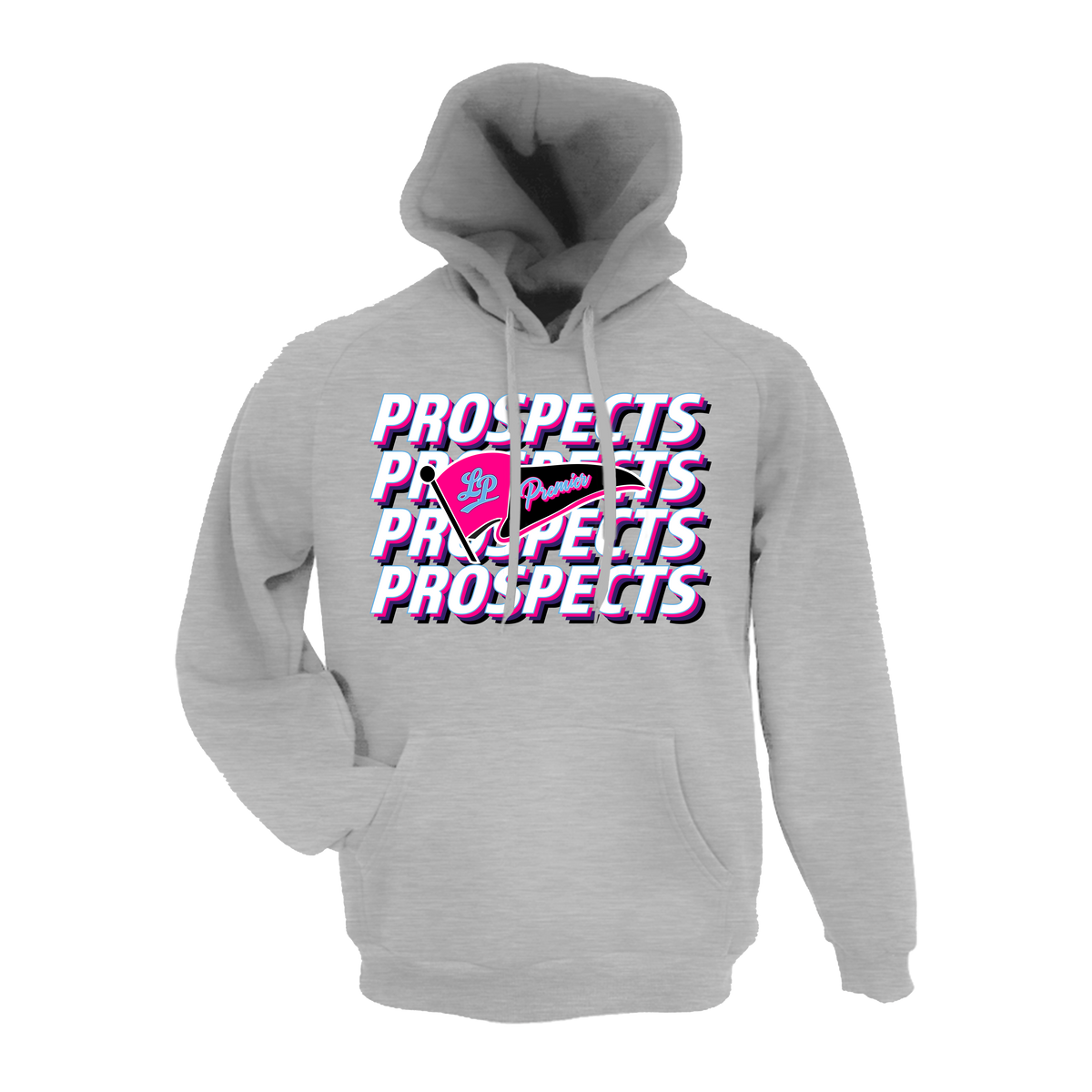 Lady Prospects Premier Fastpitch (Stotler)- Hoodie 1 (Grey)
