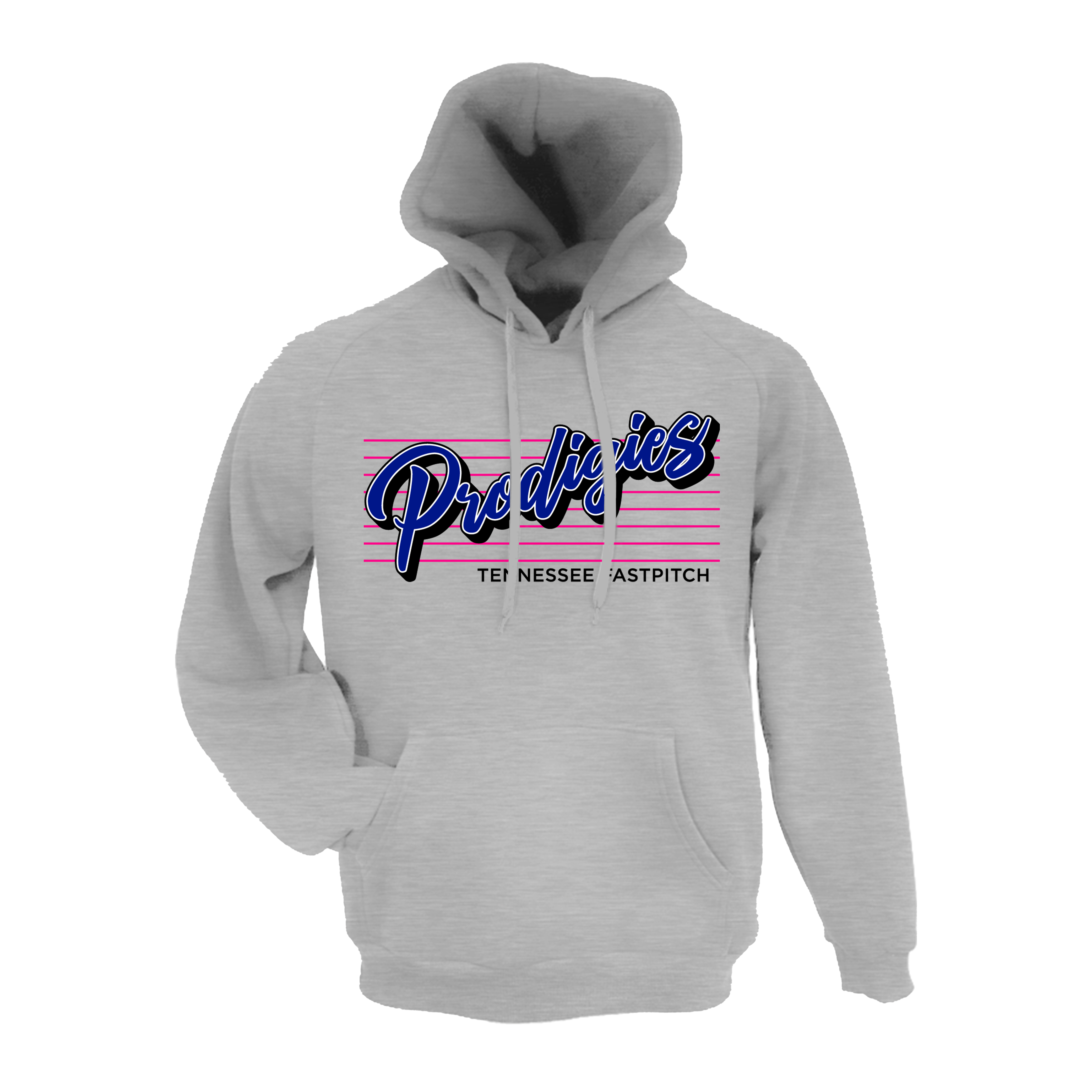 Tennessee Prodigies Fastpitch (McCanless) Fall 2026- Hoodie 1 (Grey)
