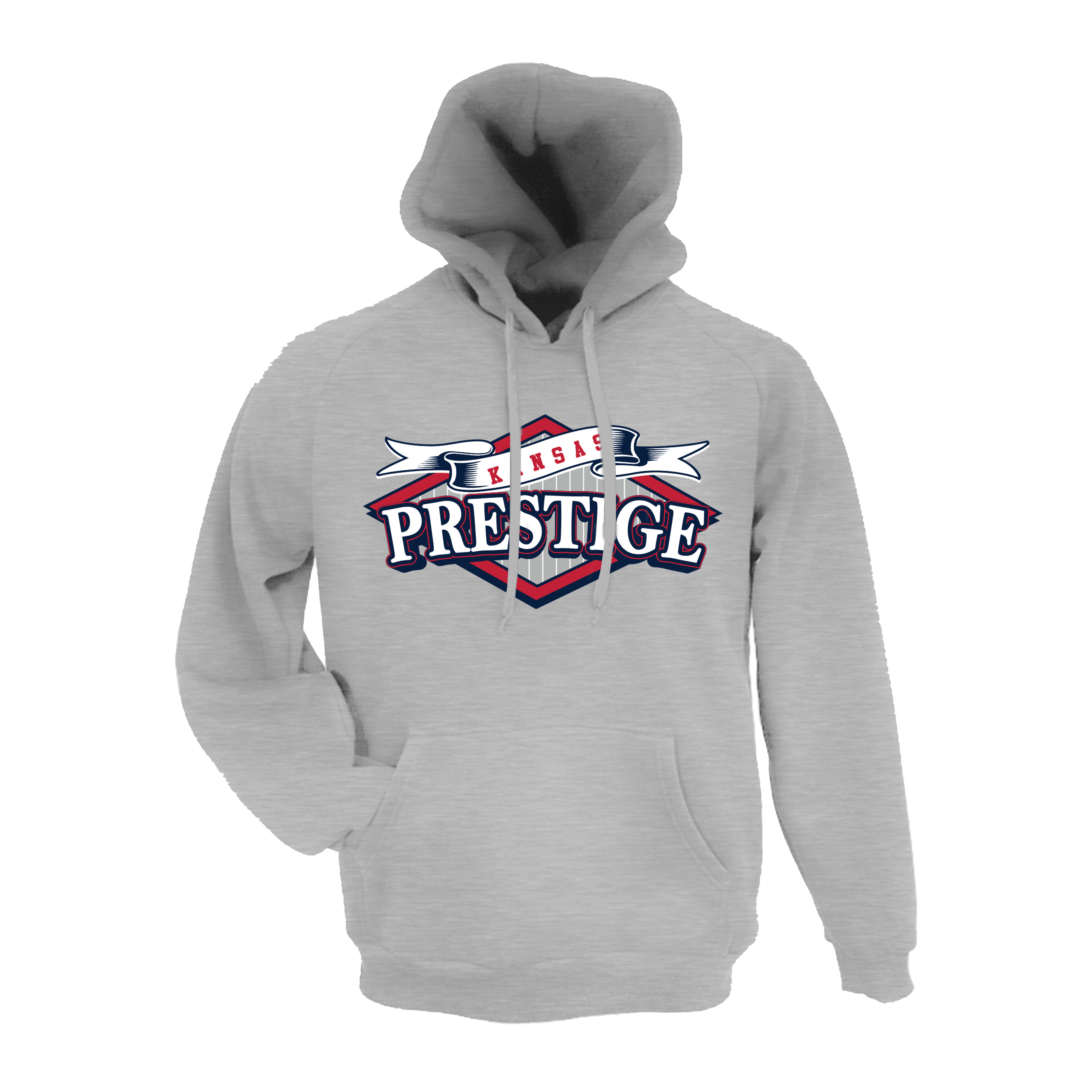 Kansas Prestige Fastpitch (Gillespie)- Hoodie 1 (Grey)