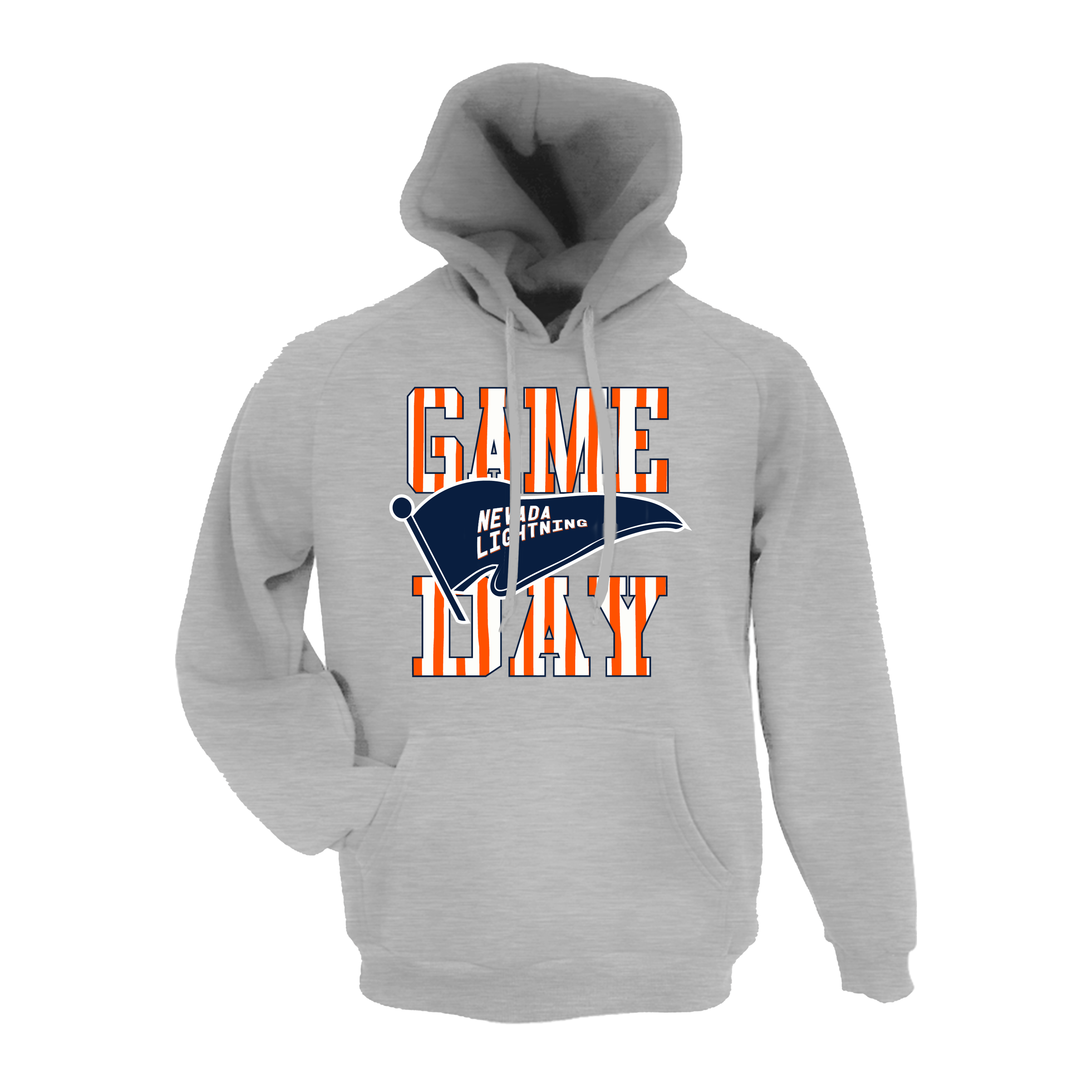 NV Lightning Fastpitch (Snow) 2026- Hoodie 1 (Grey)