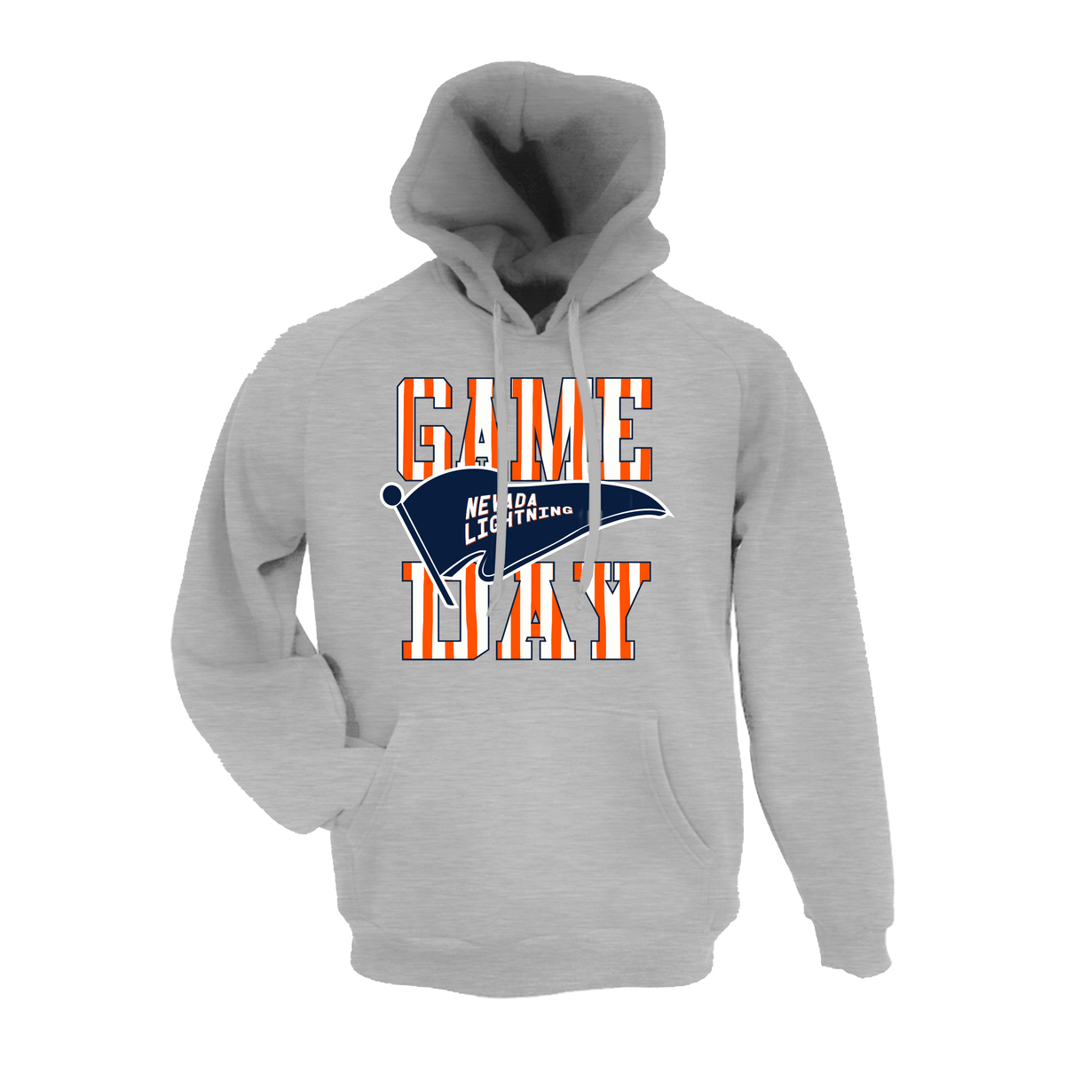 NV Lightning Fastpitch (Snow) 2026- Hoodie 1 (Grey)