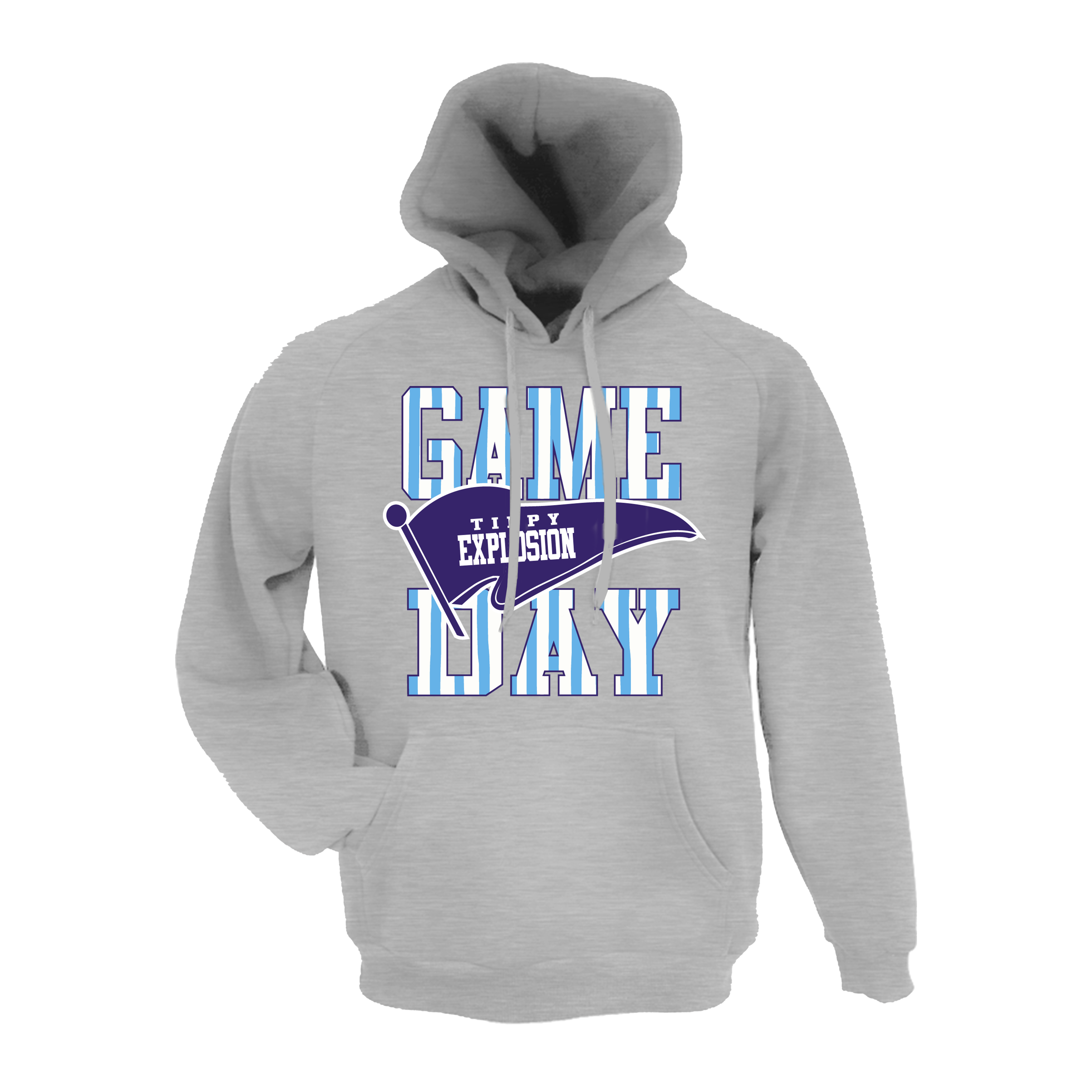Tippy Explosion Fastpitch (Floyd) 2026- Hoodie 1 (Grey)