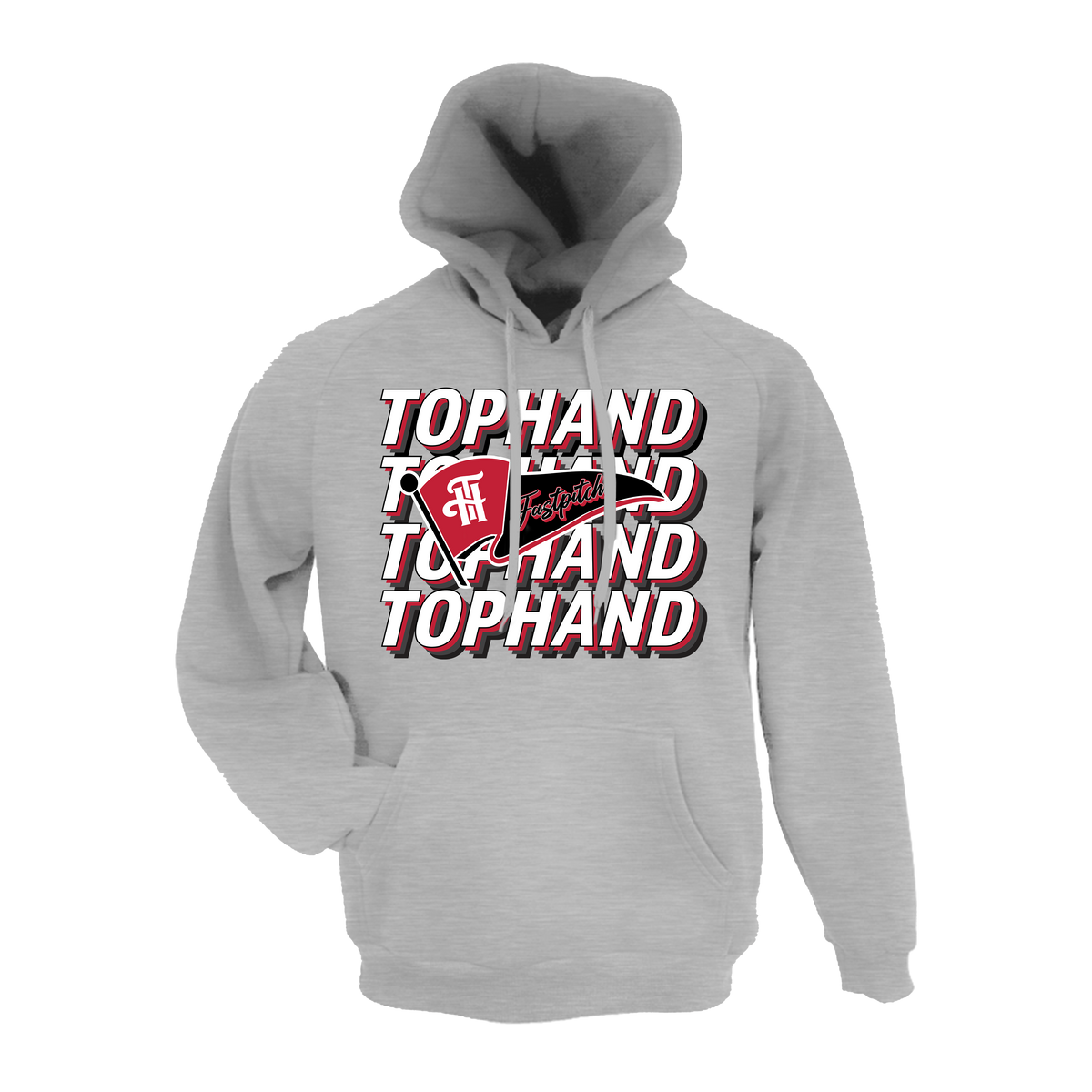 TopHand Storm (Breedlove) Fastpitch- Hoodie 1 (Grey)