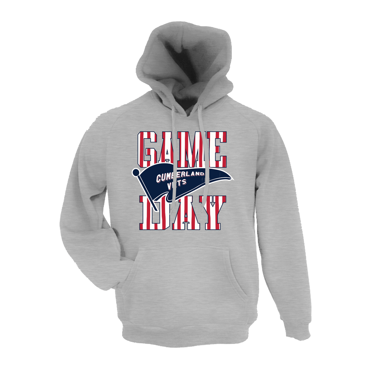 Cumberland Vets Fastpitch (Strohl) 2026- Hoodie 1 (Grey)