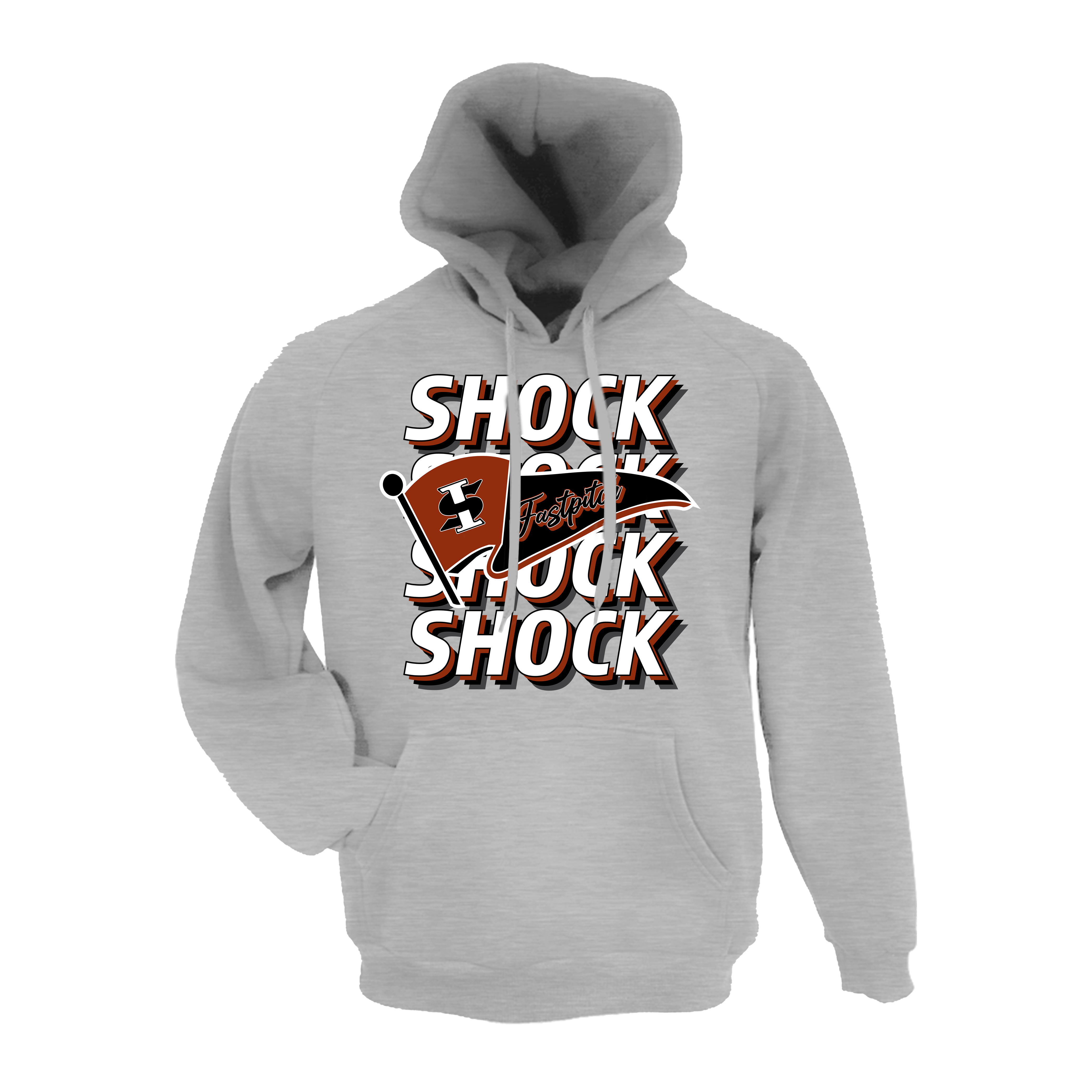Indiana Shock Fastpitch (Coburn) 2026- Hoodie 1 (Grey)