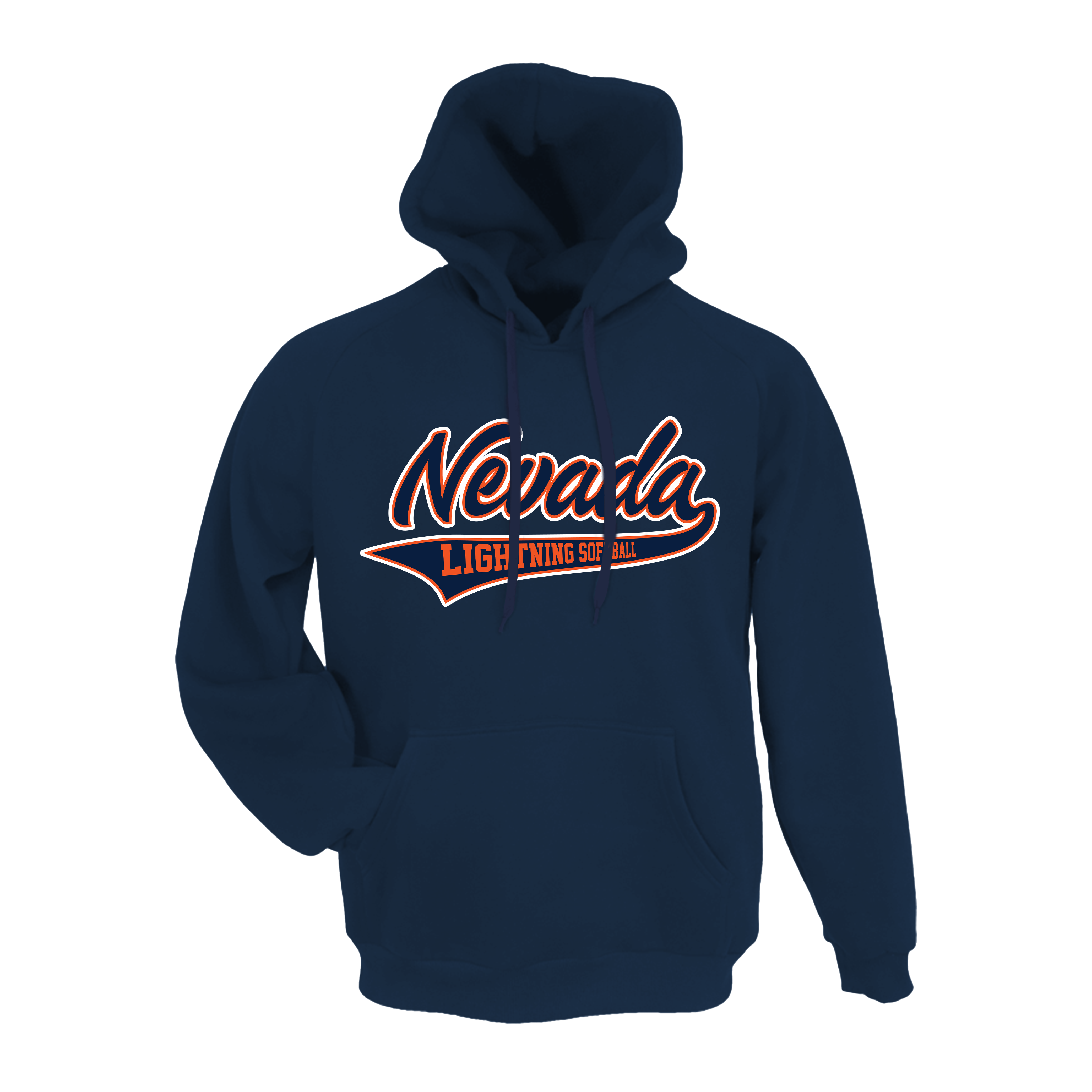 NV Lightning Fastpitch (Kittilsen)- Hoodie 1 (Navy)
