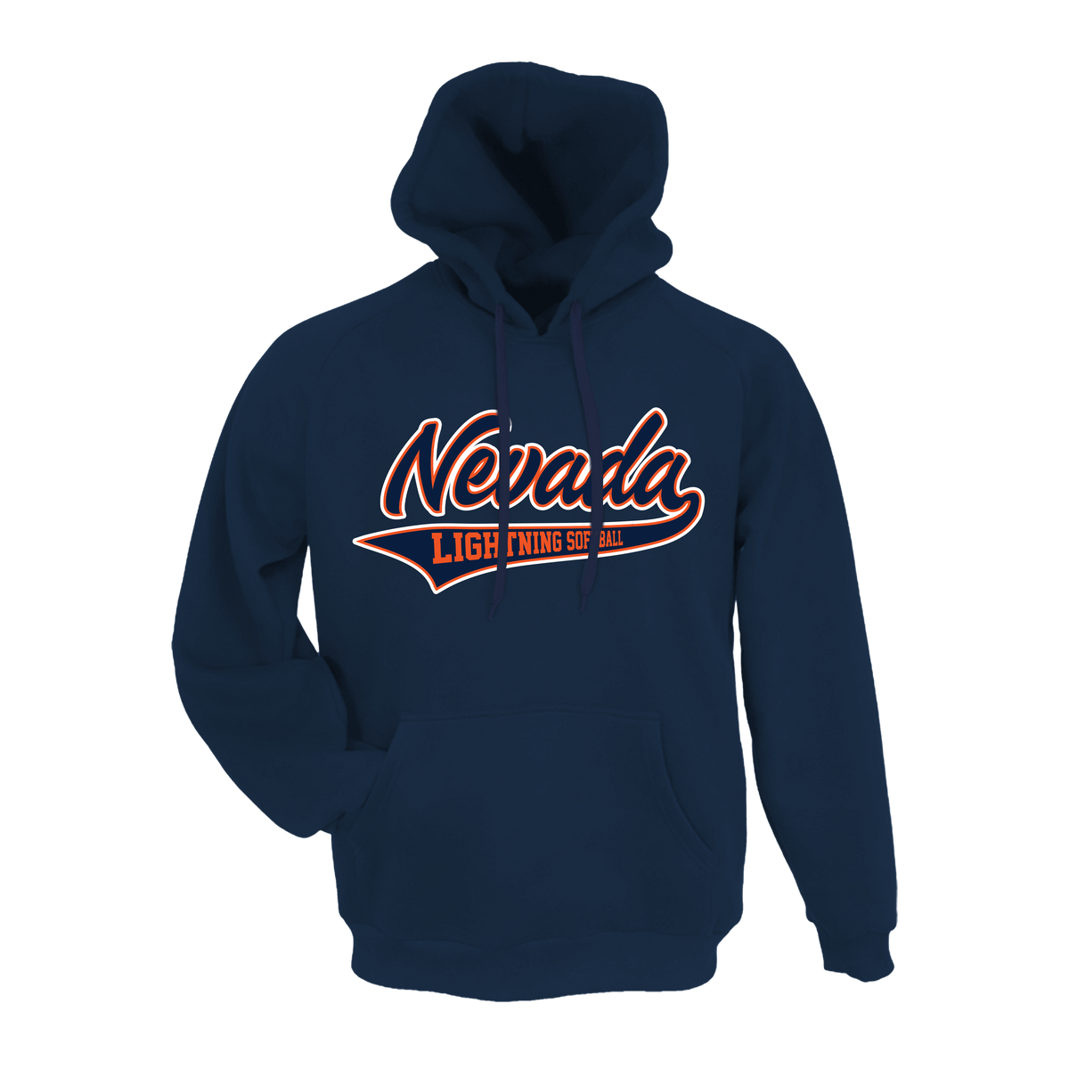 NV Lightning Fastpitch (Kittilsen)- Hoodie 1 (Navy)