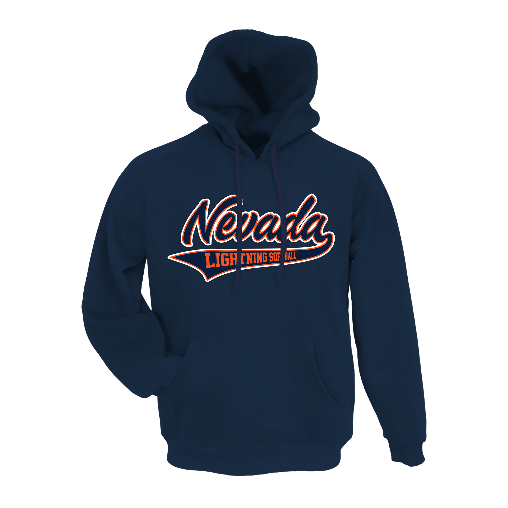 NV Lightning Fastpitch (Kittilsen)- Hoodie 1 (Navy)