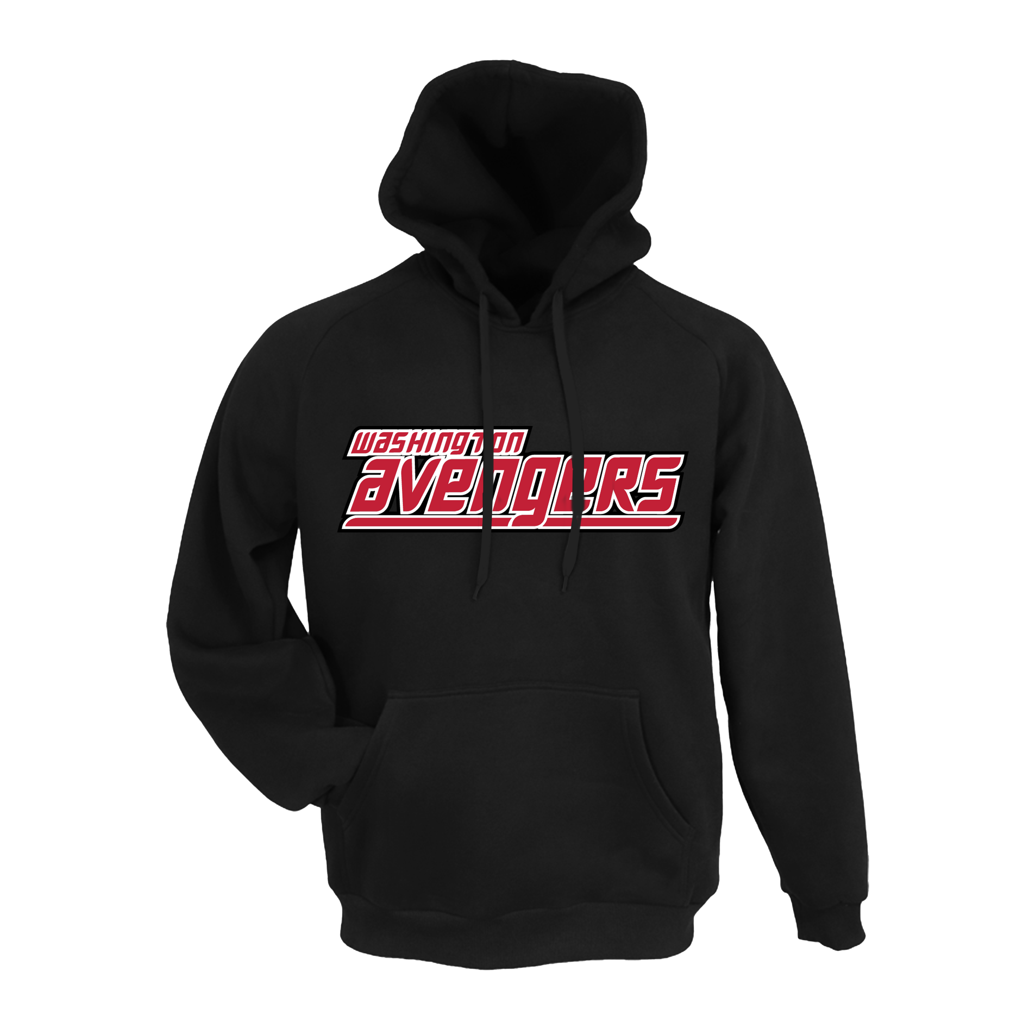 Washington Avengers (Bagley) Baseball- Hoodie 2 (Black)