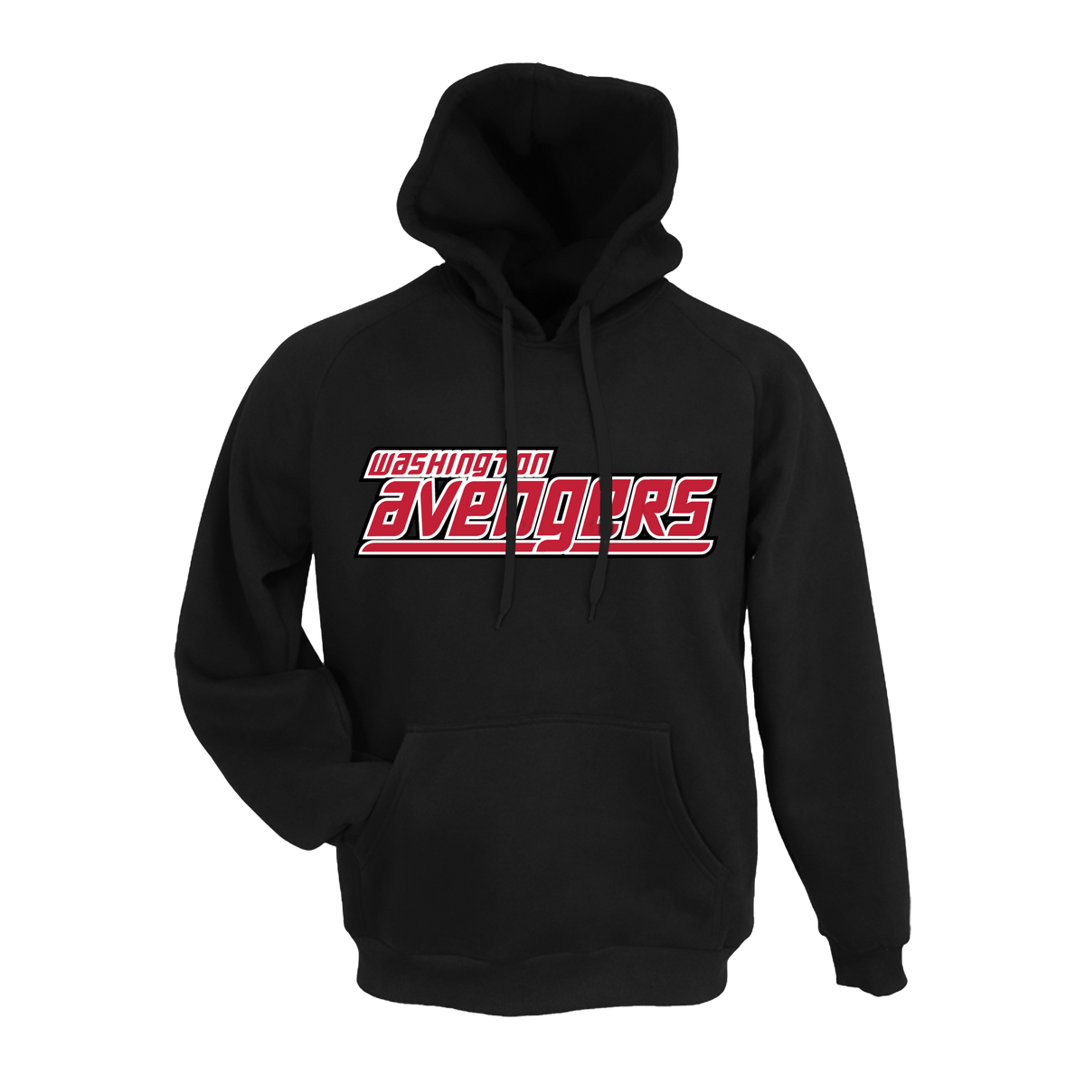 Washington Avengers (Bagley) Baseball- Hoodie 2 (Black)