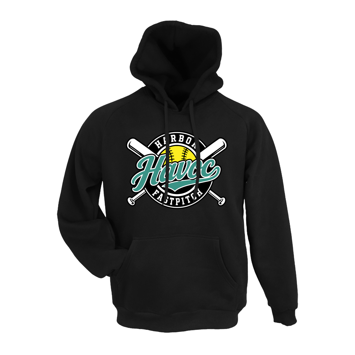 Havoc (Dhooghe) Fastpitch-Dunn- Hoodie 2 (Black)