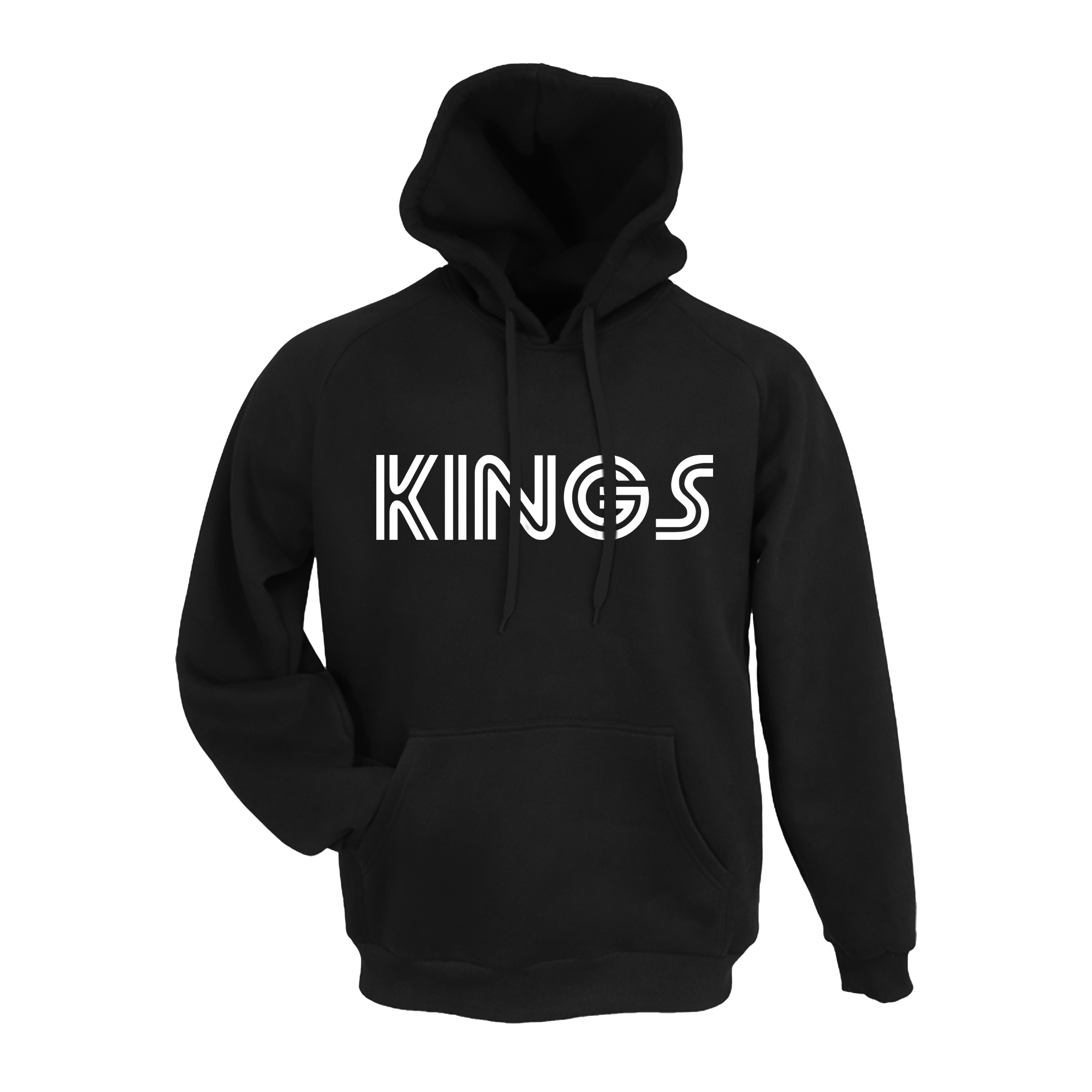 Turquoise Kings Baseball (Pitts)- Hoodie 2 (Black)