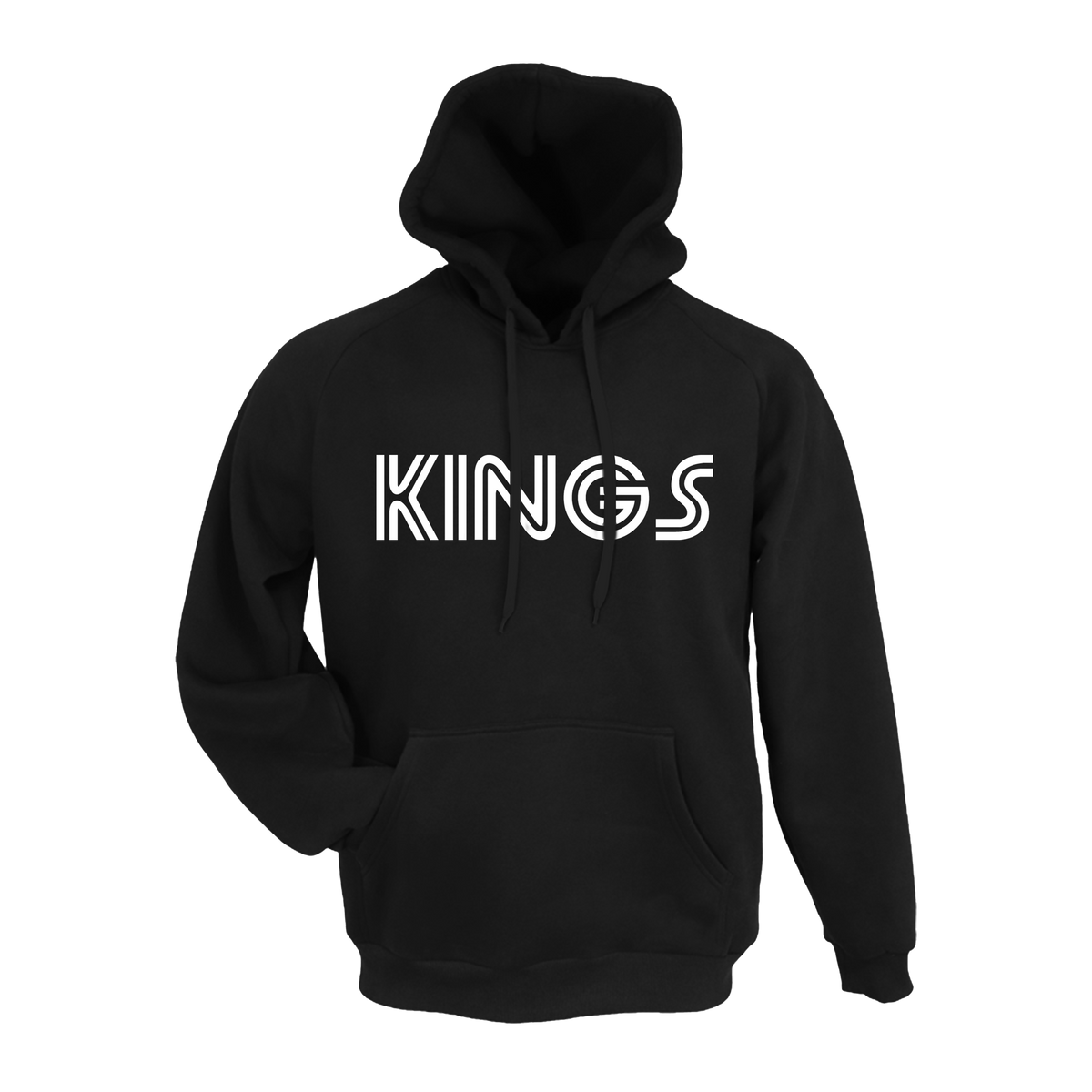 Turquoise Kings Baseball (Pitts)- Hoodie 2 (Black)