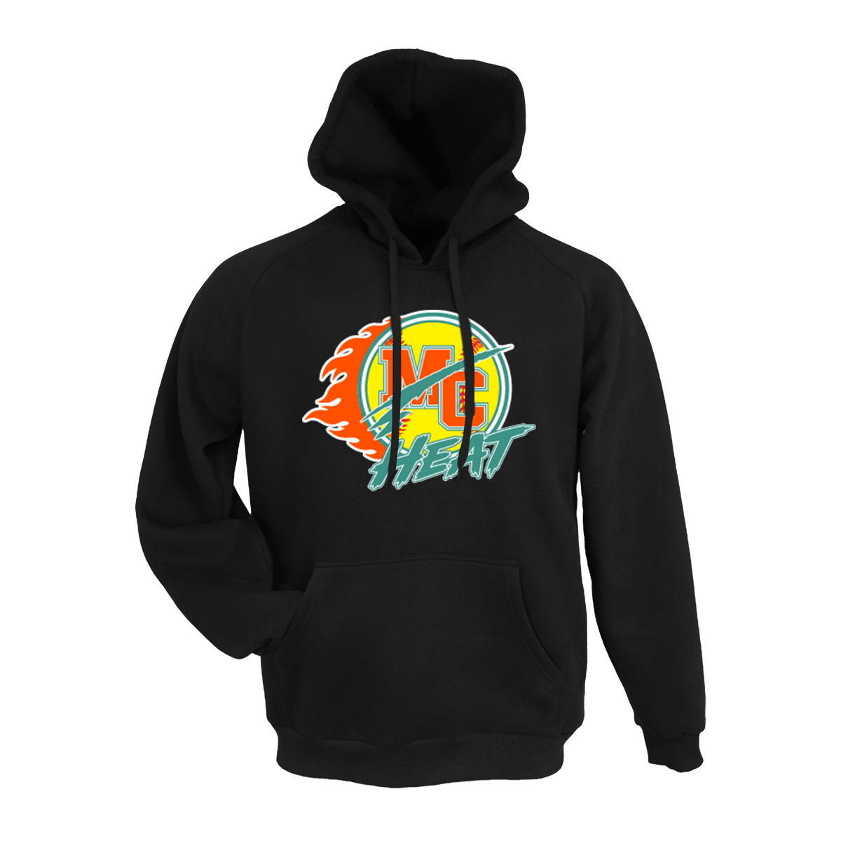 MC Heat (Edgette) Fastpitch- Hoodie 2 (Black)