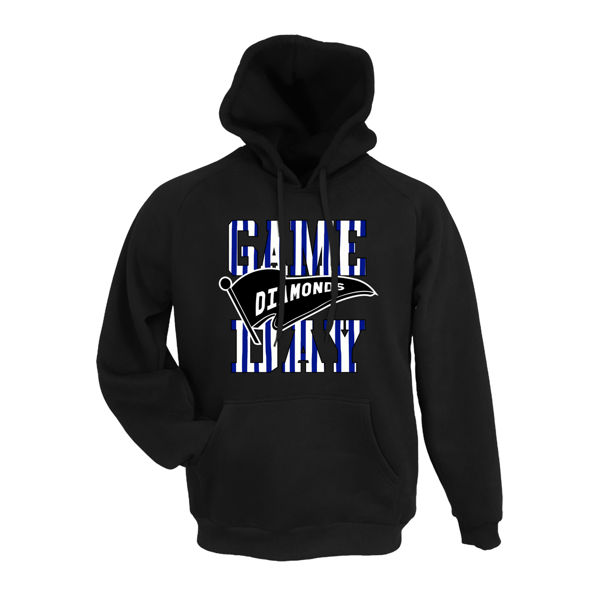 Wasco Diamonds Fastpitch (Morrow) 2026- Hoodie 2 (Black)