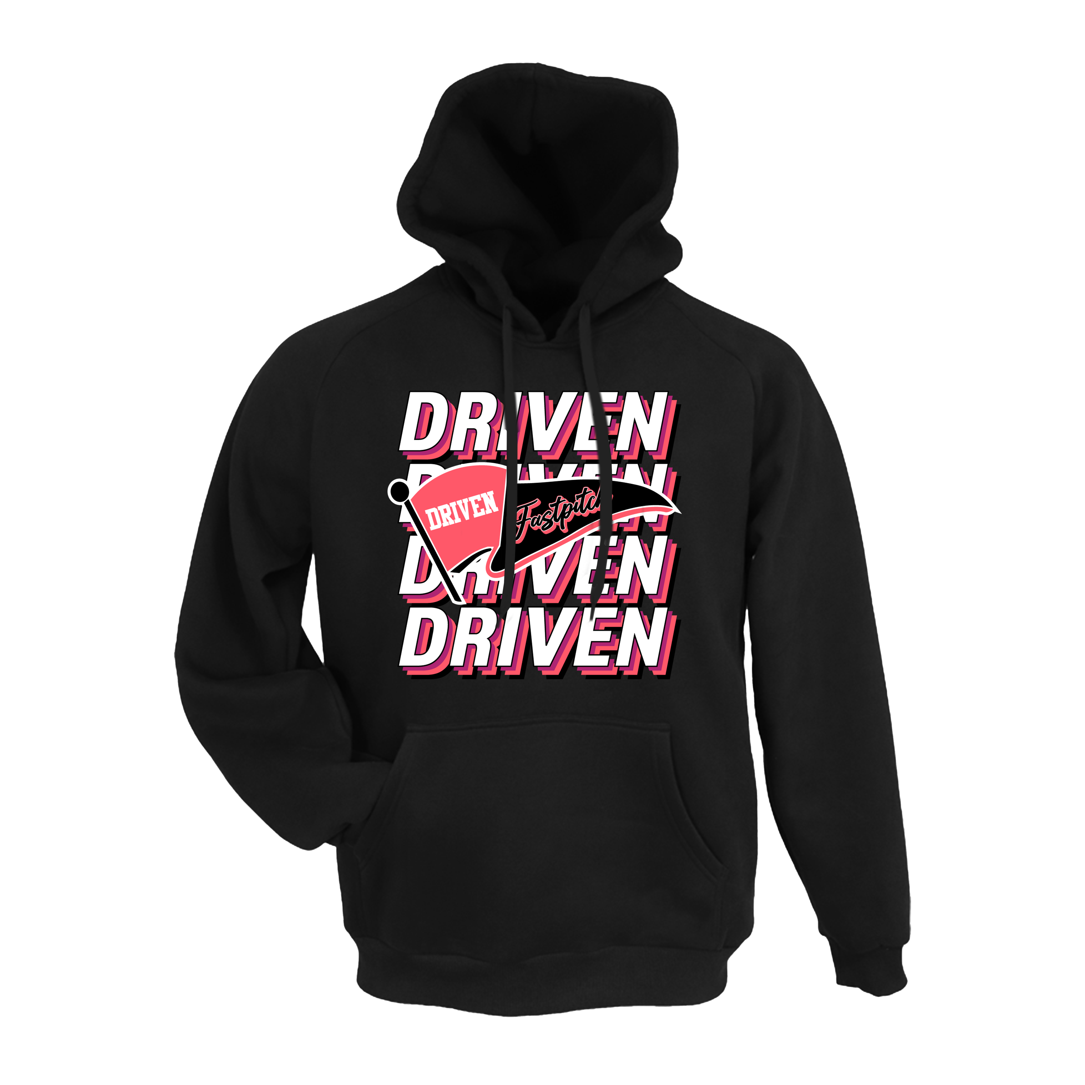 Driven Fastpitch (Dishon)- Hoodie 2 (Black)
